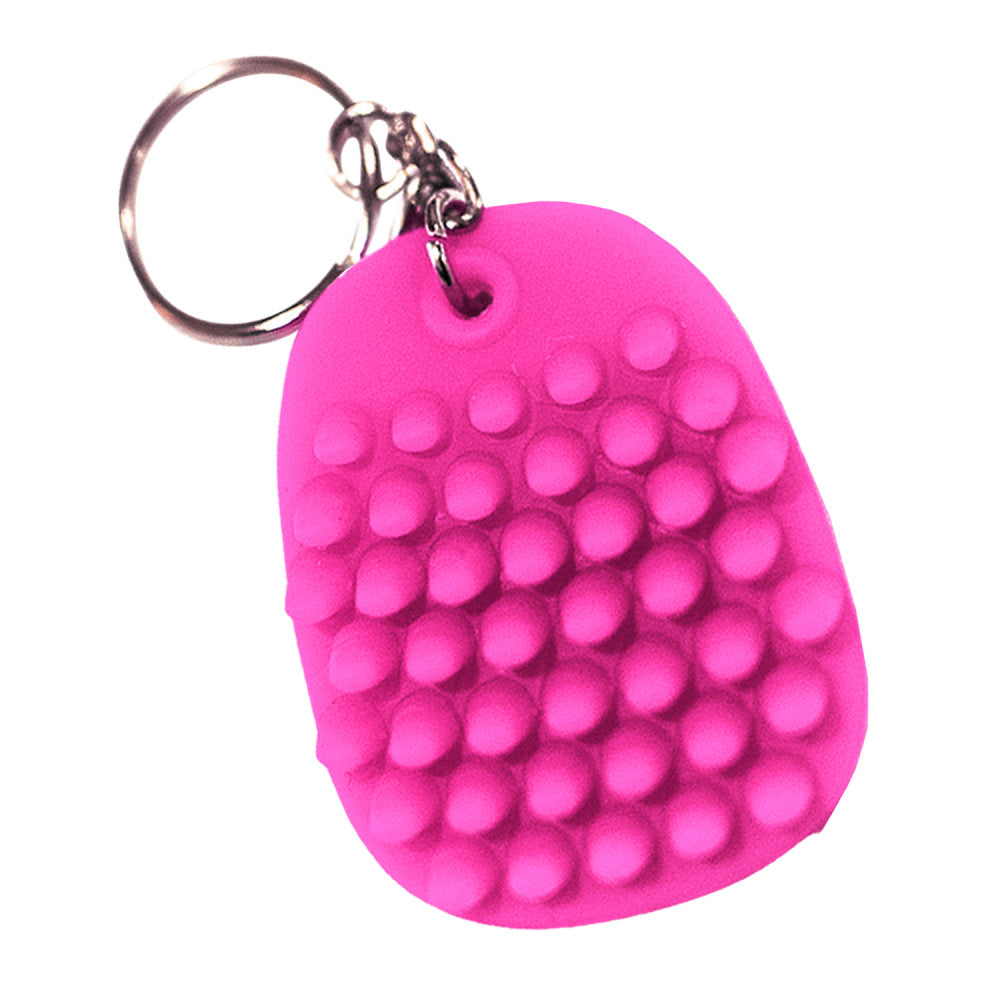 Hedgehog Fidget Keychain ?C Captivating Pink