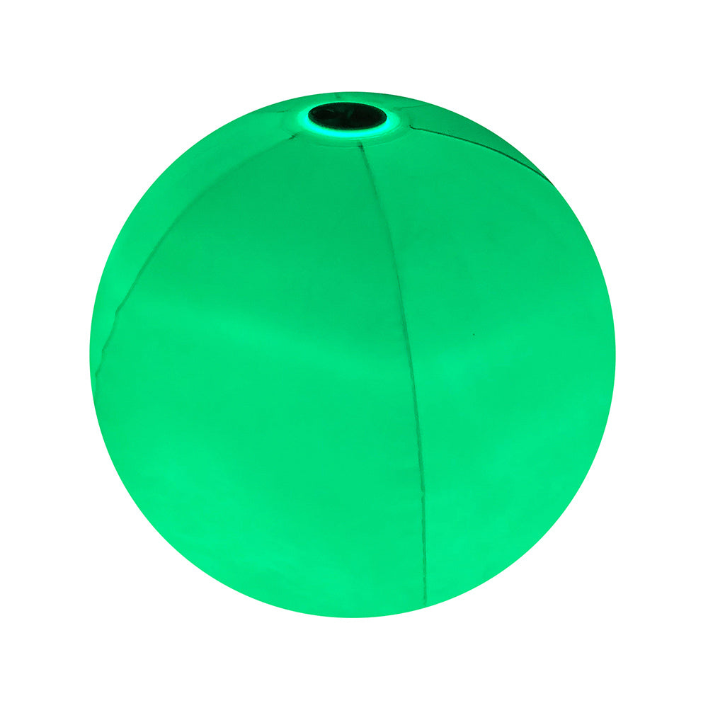 PoolCandy LiveLights LED Jumbo Beach Ball - 13.75" Illuminated Multi-Color