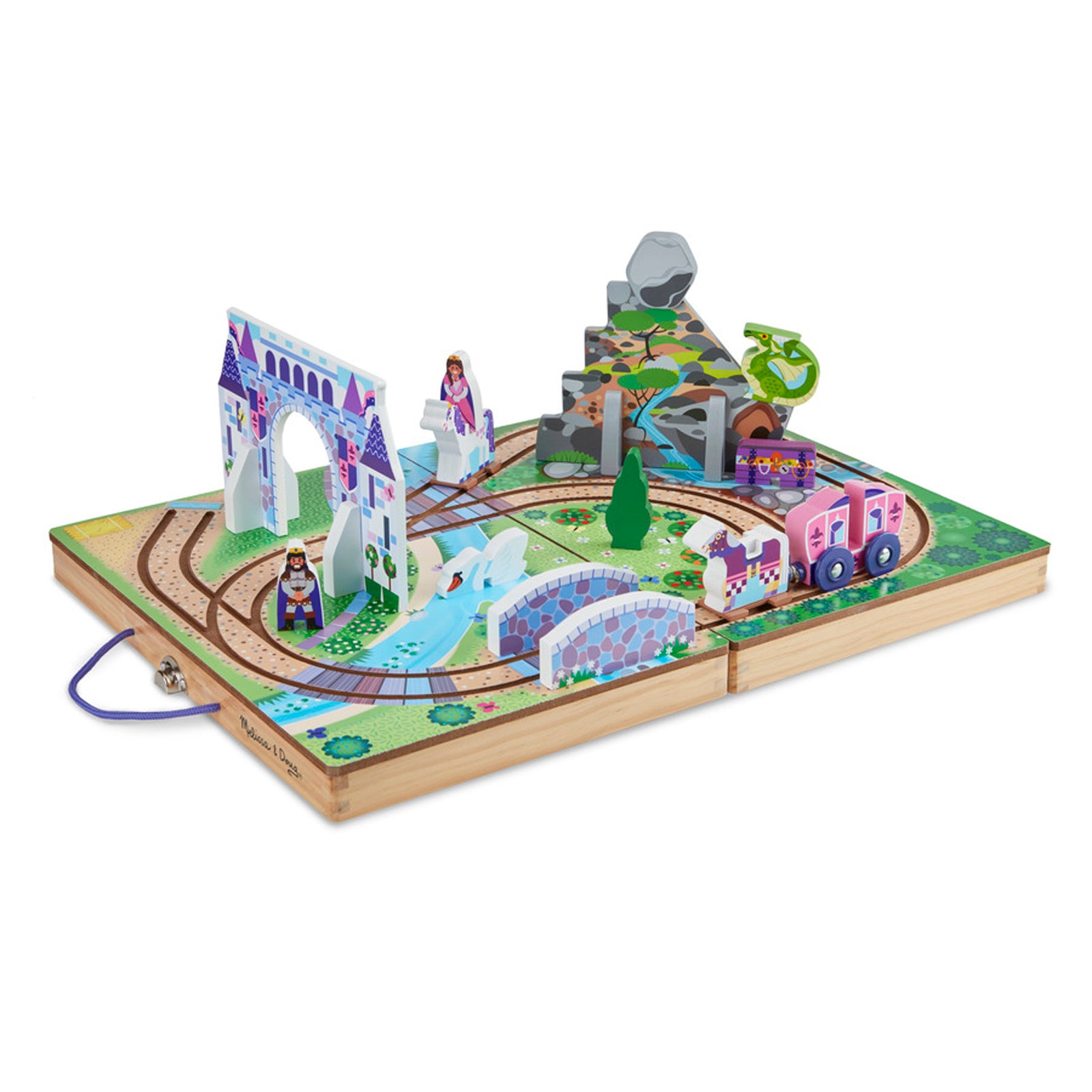 Melissa & Doug Take-Along Kingdom - Portable Royal Playset - Image 3