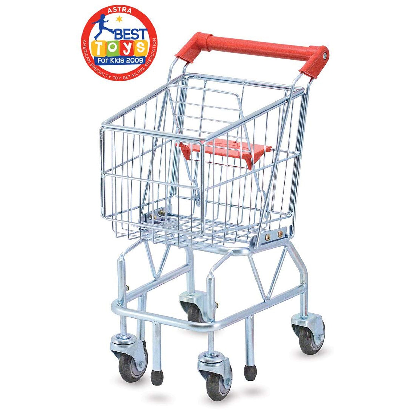 Melissa & Doug Deluxe Metal Shopping Cart Toy - Image 5