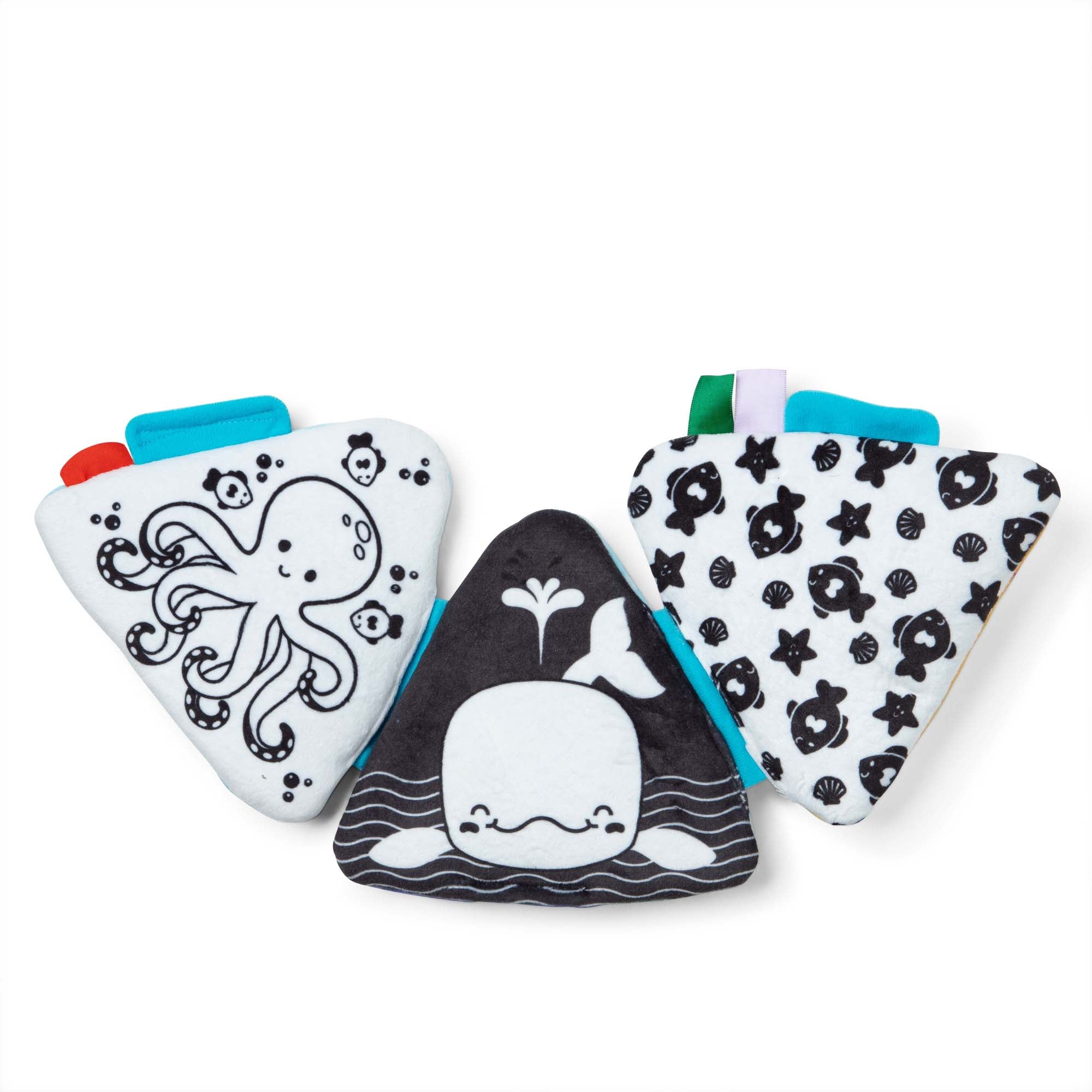 Melissa & Doug Ocean Tummy Time Triangle ?C Engaging Infant Playmat - Image 3