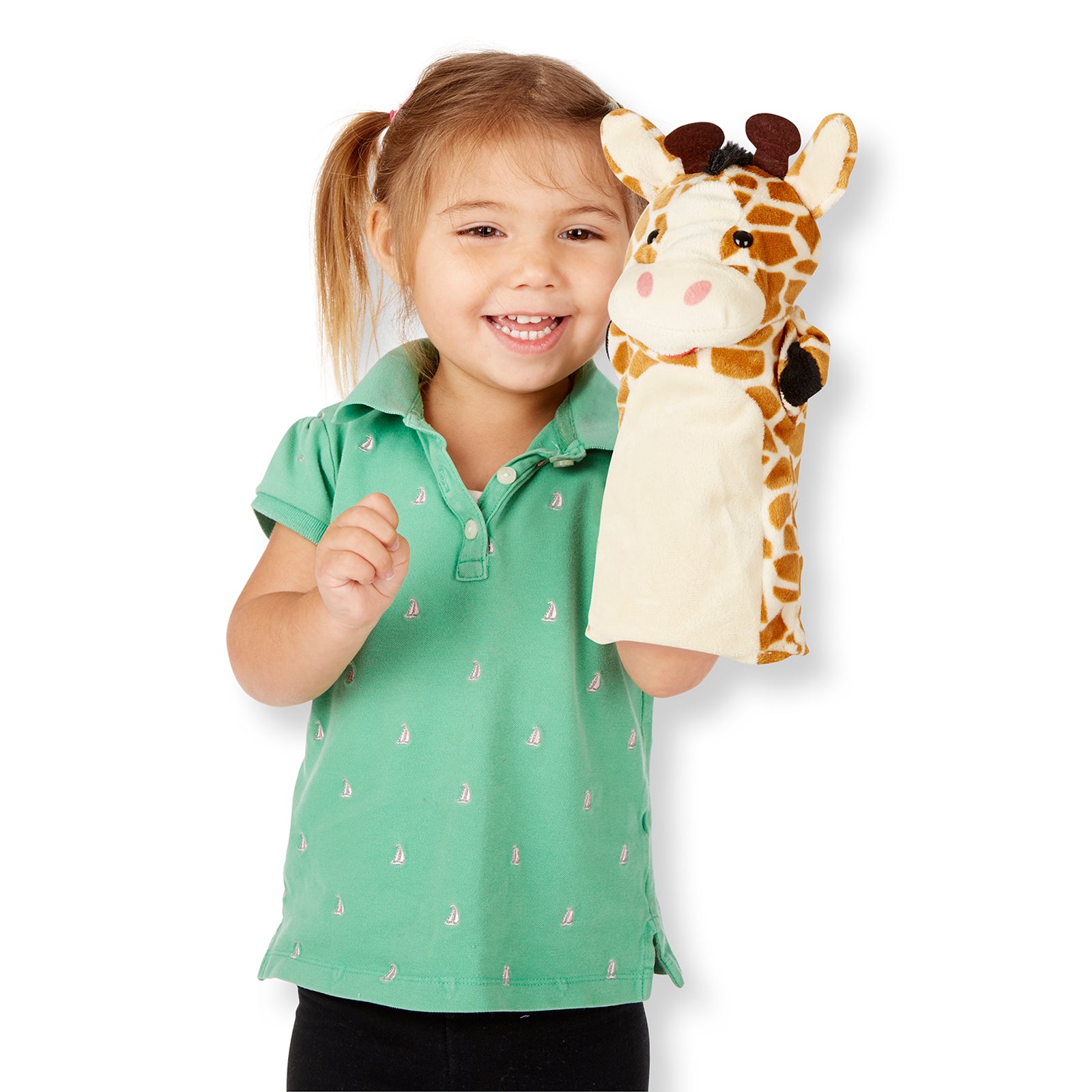 Melissa & Doug Zoo Friends Hand Puppet Set - 4-Piece - Image 3