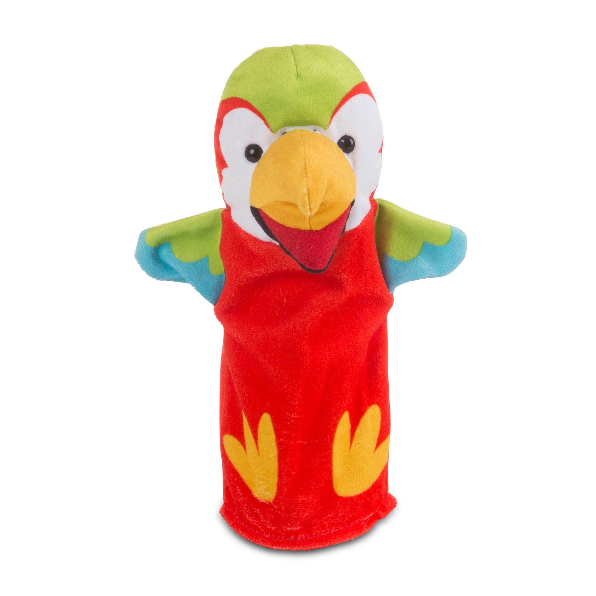 Melissa & Doug Playful Pets Hand Puppet Set - 4 Puppets Included - Image 3