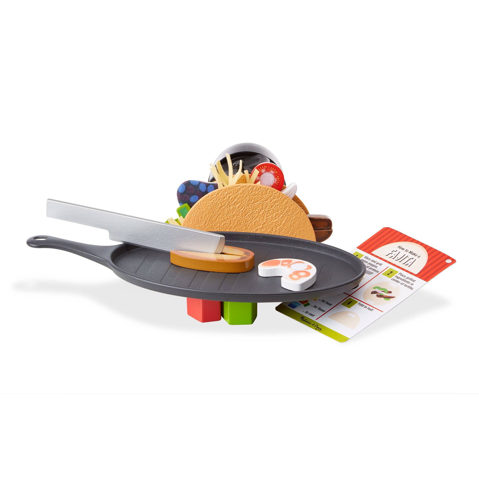 Melissa & Doug Fill & Fold Taco & Tortilla Set - Image 3