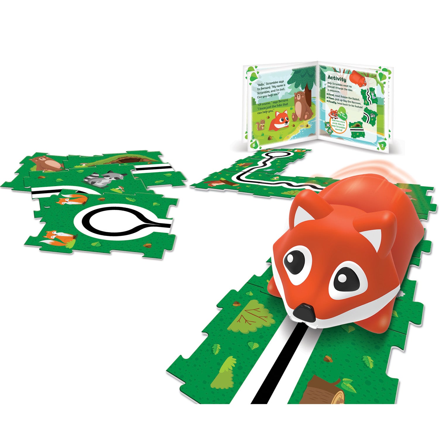 Learning Resources Coding Critters Go-Pets - Scrambles the Fox Coding Toy - Image 2