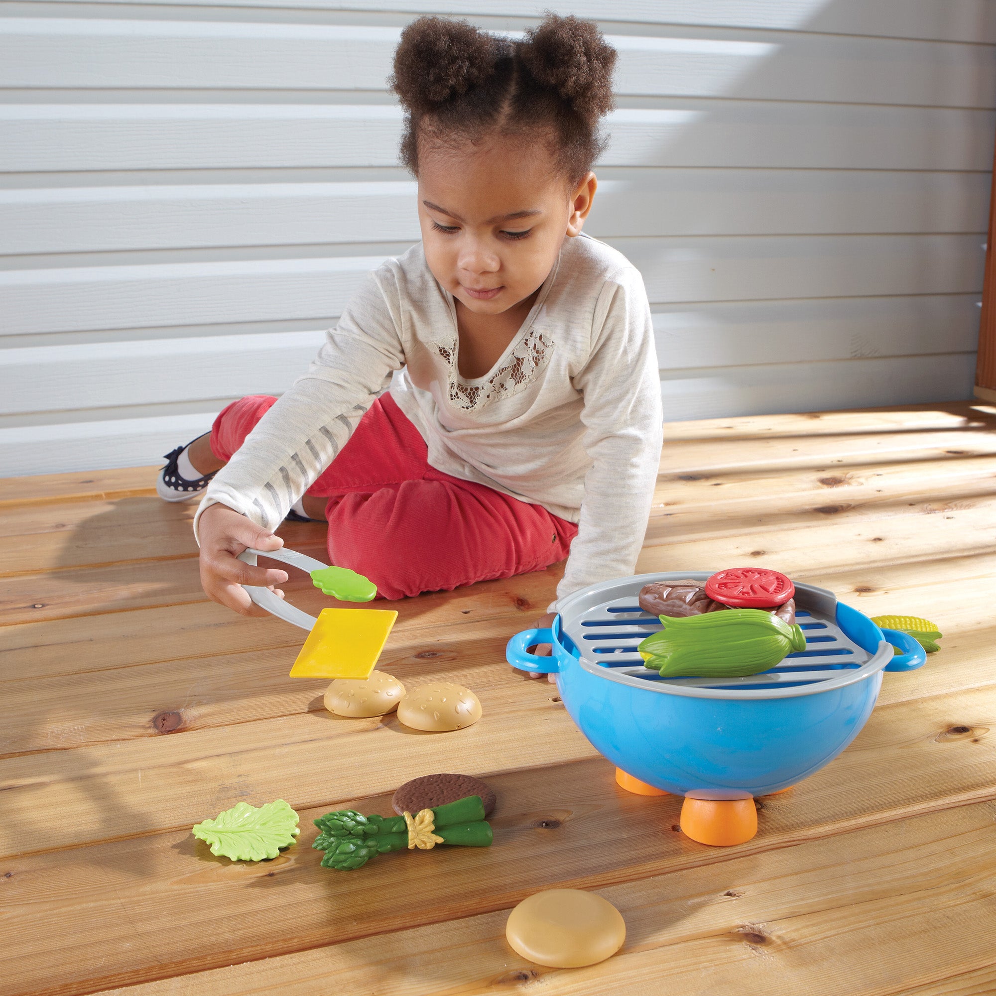 Learning Resources New Sprouts Grill It! - Play BBQ Set - Image 3