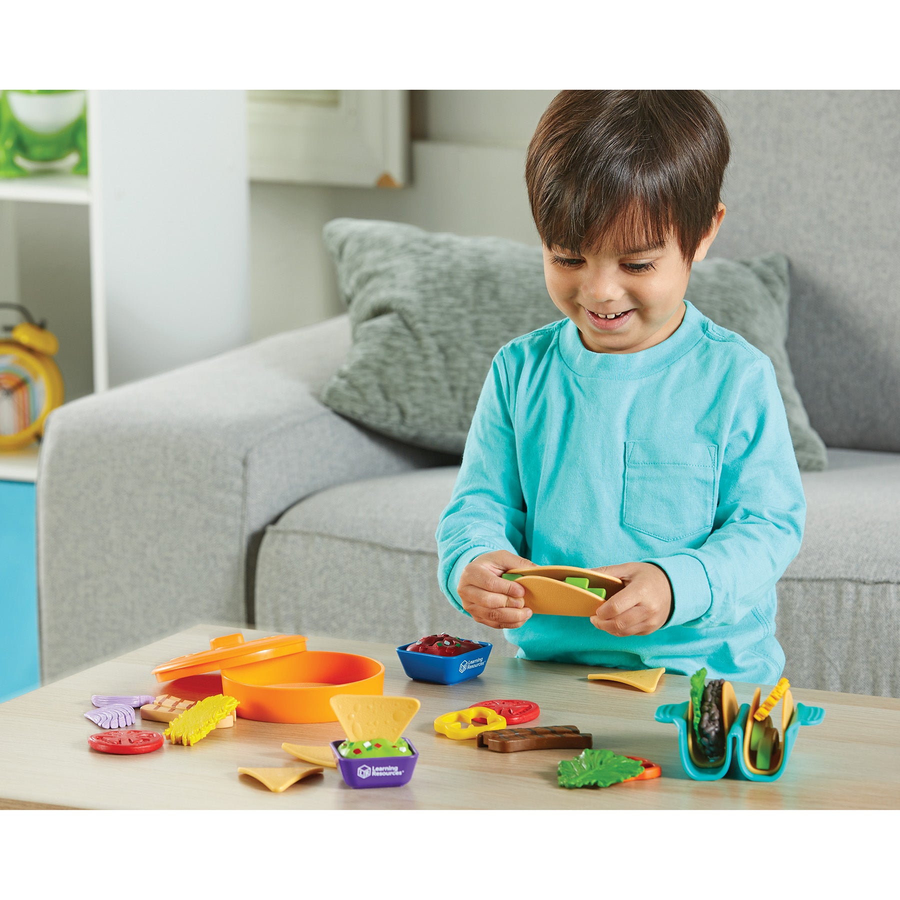 Learning Resources 28-Piece New Sprouts Taco Play Set - Image 3