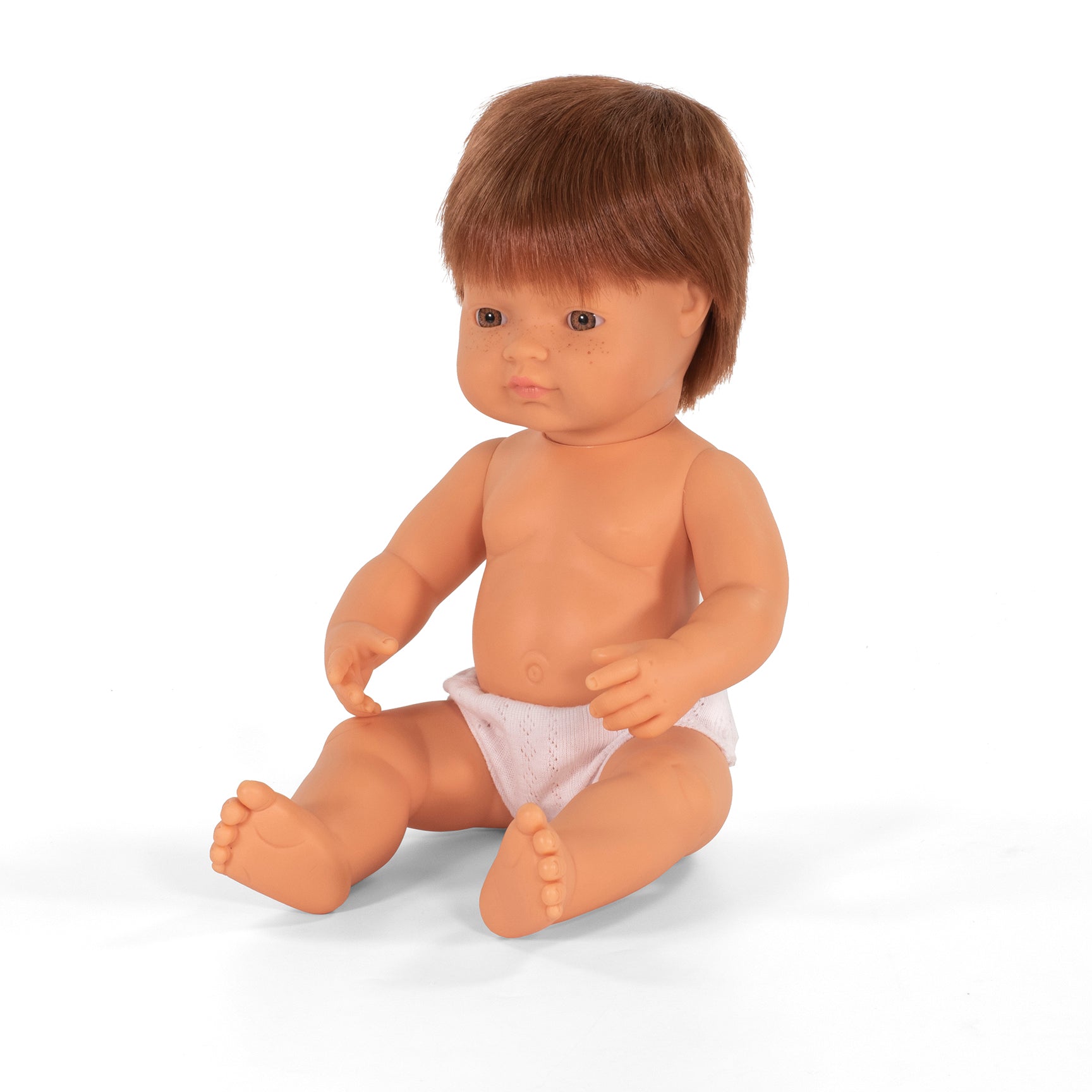 Miniland 15 inch Baby Doll - Red Hair - Image 2