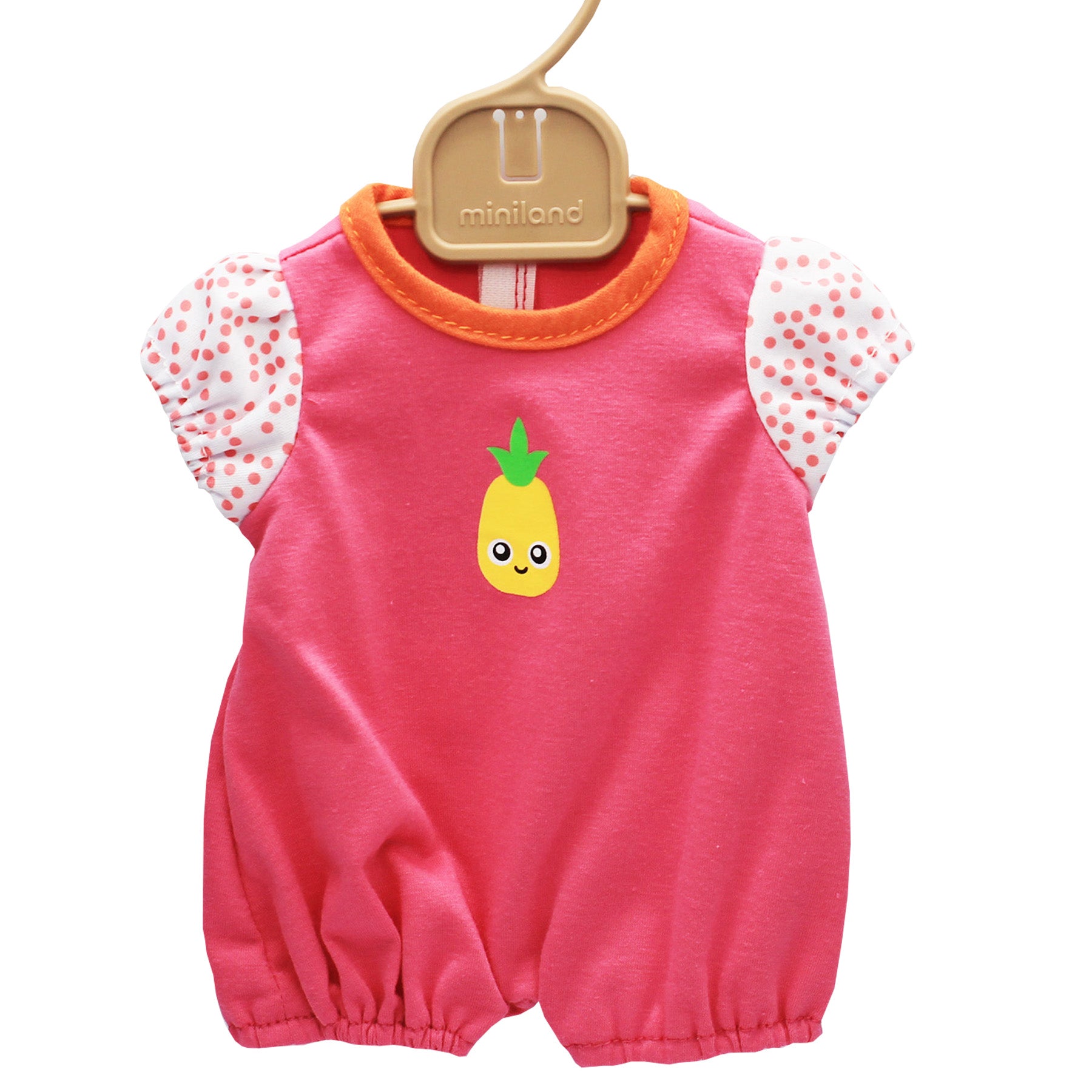 Miniland Warm Pink Pajamas for 15" Dolls - Image 2