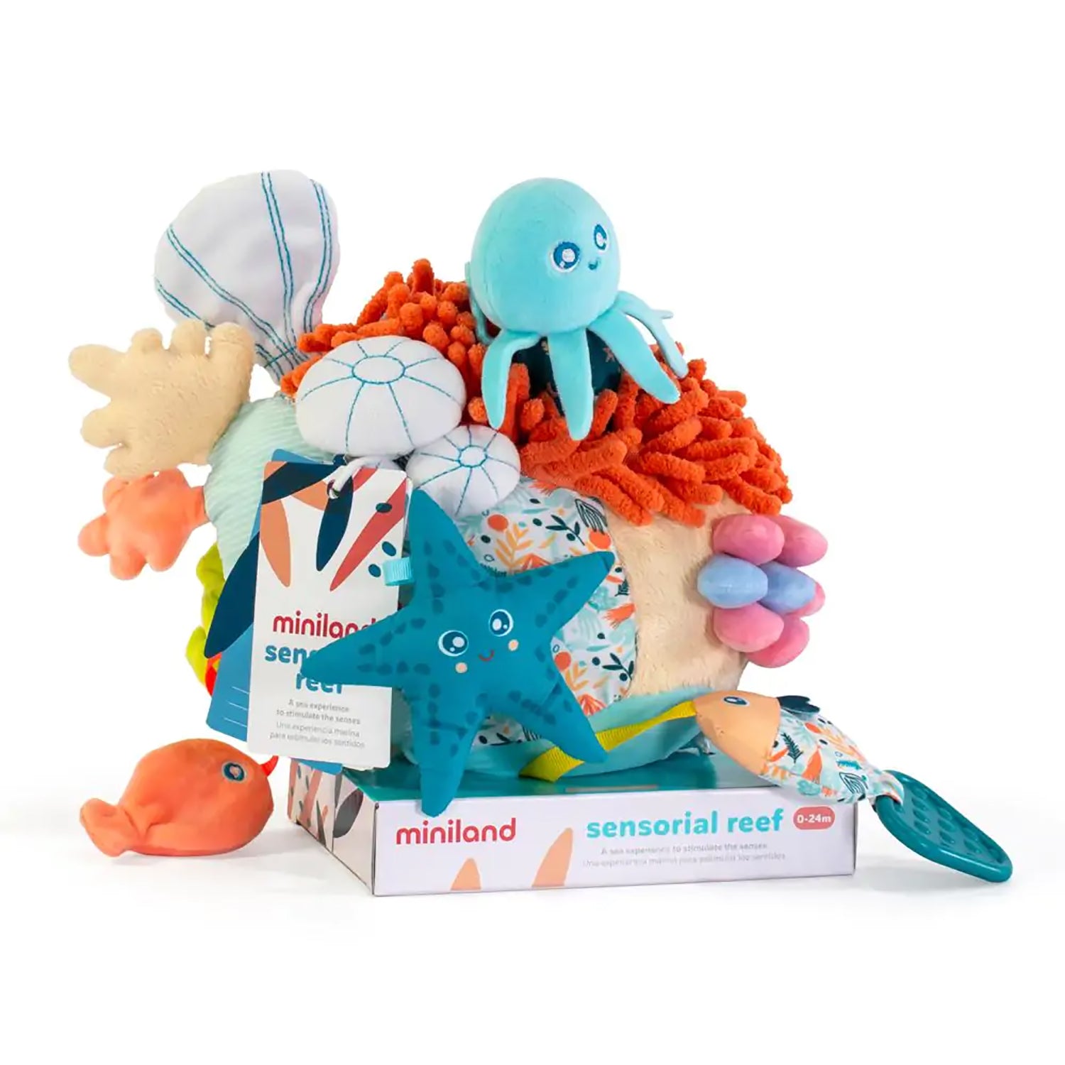 Miniland Sensorial Reef ?C Baby??s Interactive Sensory Center - Image 2