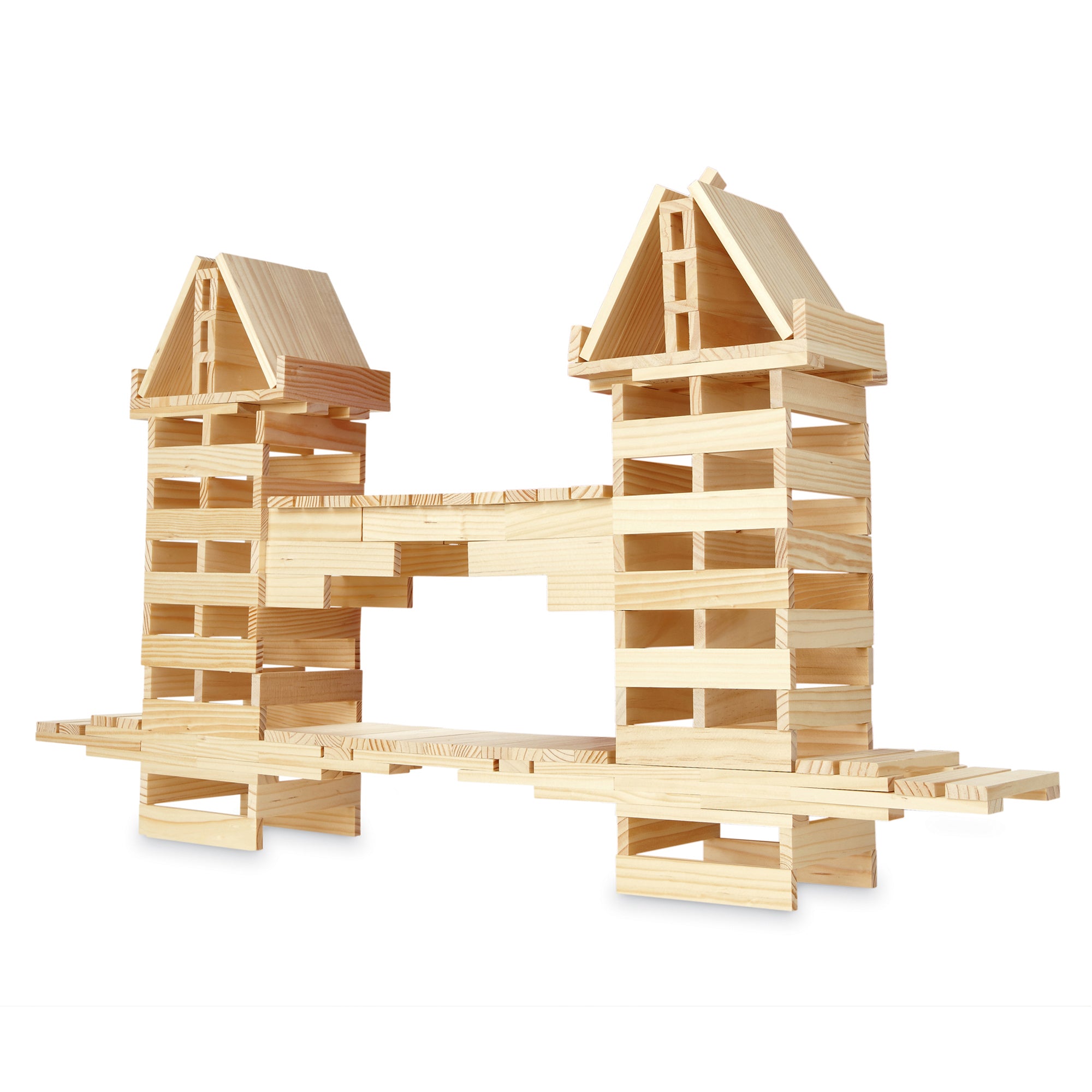 MindWare KEVA Structures 600-Piece Pine Plank Building Set - Image 4
