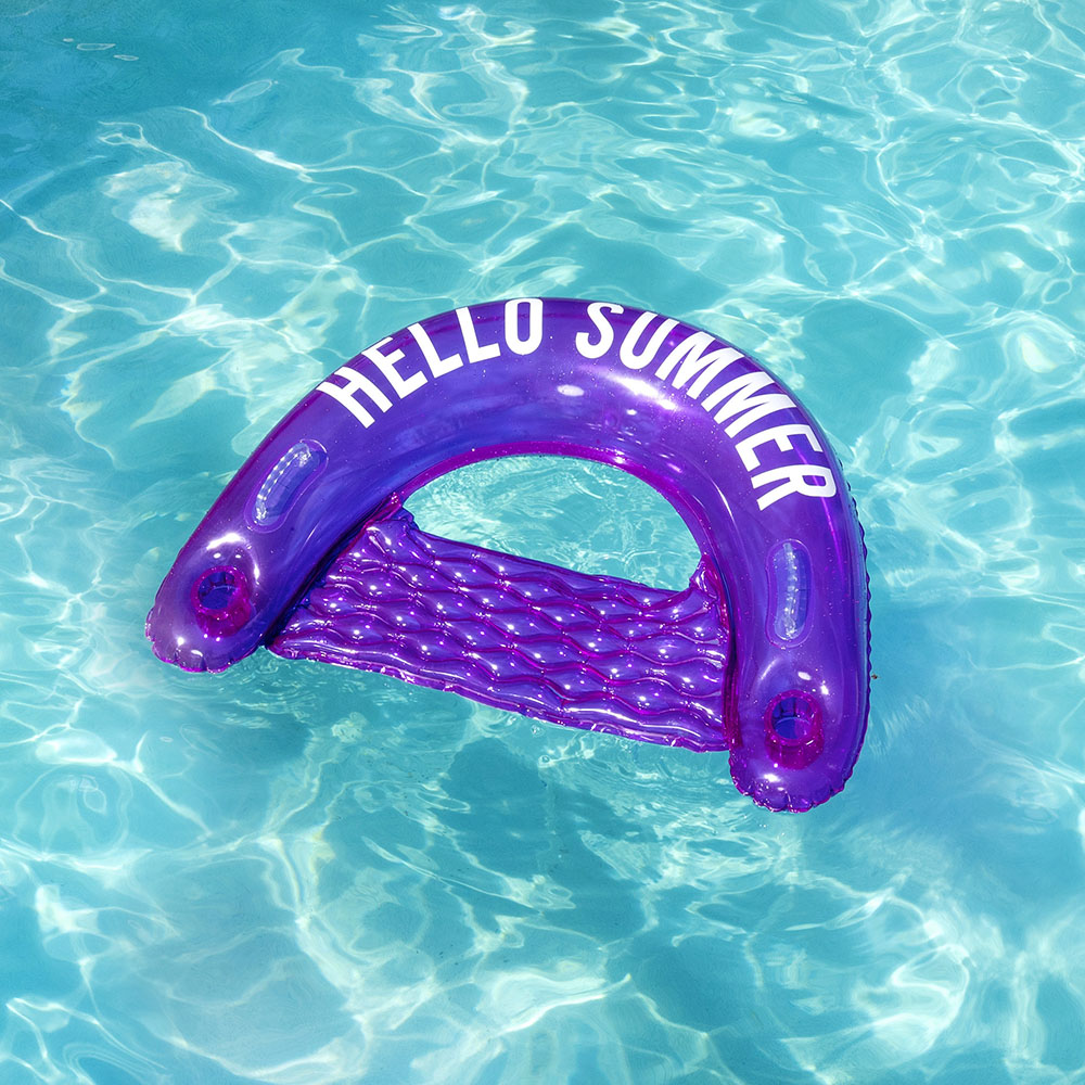 PoolCandy Large Sun Chair - Effervescent Grape Soda - Hello Summer - Image 2