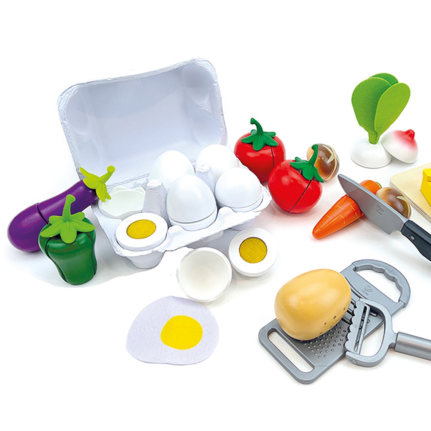 Beleduc XL Cooking Essentials Play Set with Vegetables - Image 2