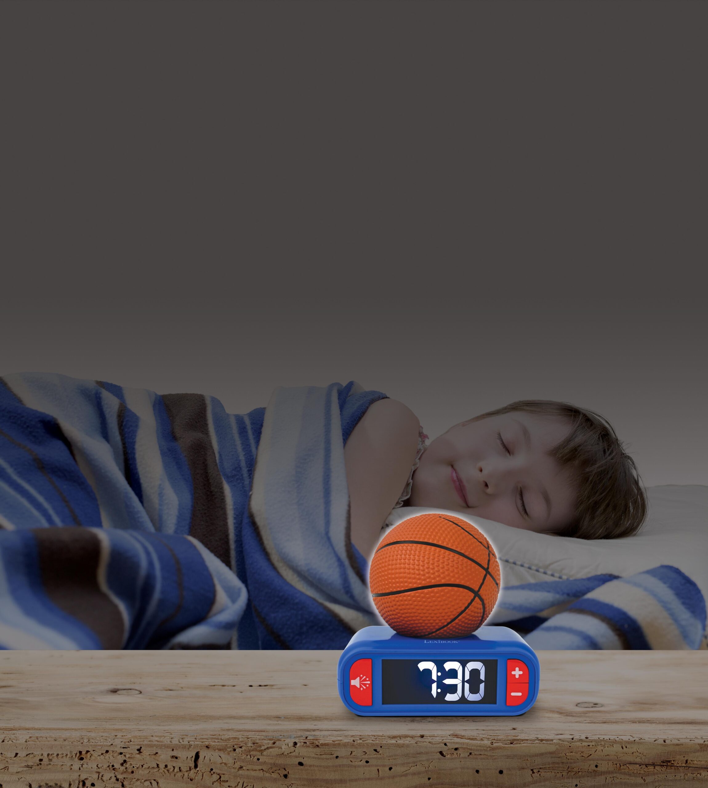 Slam Dunk 3D Basketball Digital Alarm Clock & Nightlight - Image 9