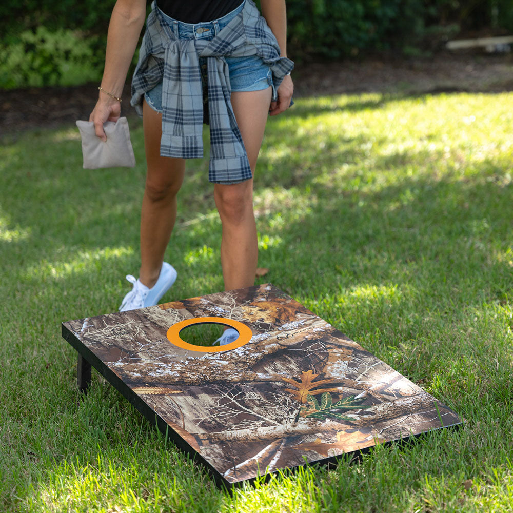 Realtree Edge Wooden Cornhole Set by YardCandy - Image 2