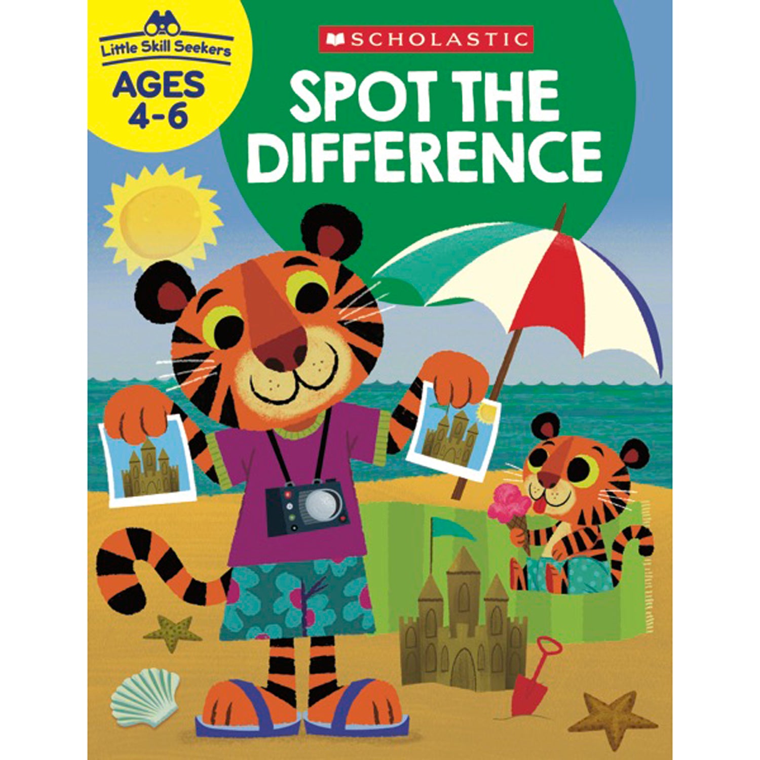 Scholastic Little Skill Seekers - Spot the Difference Activity Book - Pack of 6 - Image 2