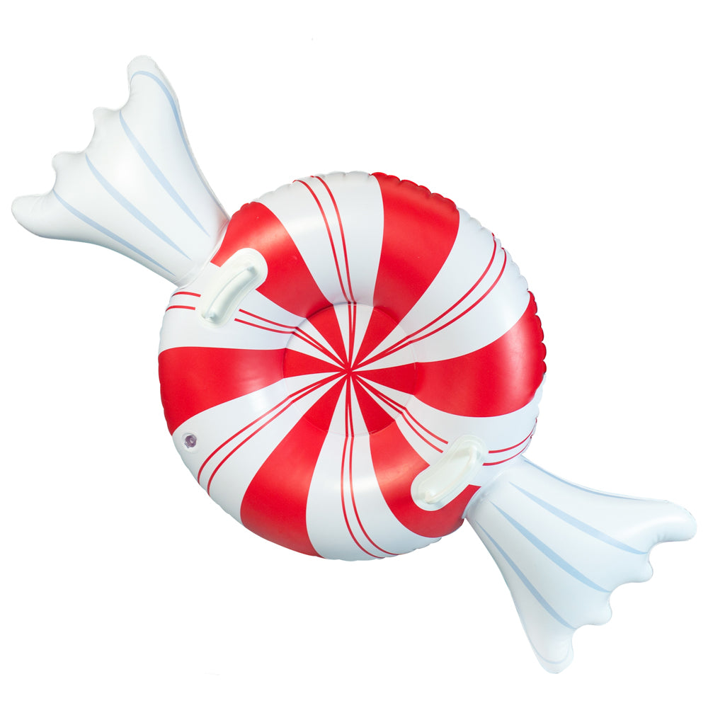 SnowCandy Inflatable Peppermint Delight Snow Tube - Image 2