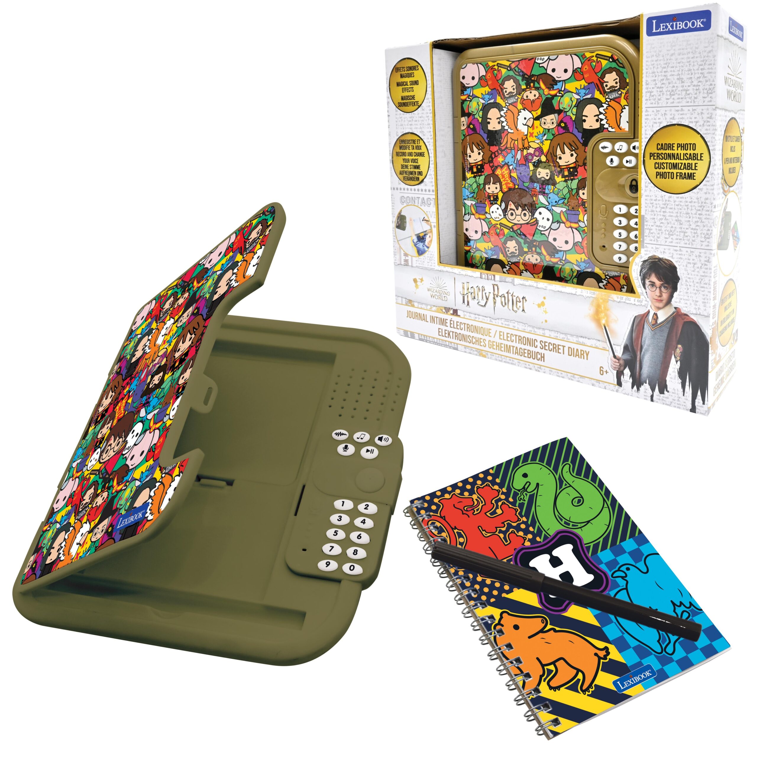 Harry Potter Secret Safe Electronic Notebook - Wizarding Magic - Image 2