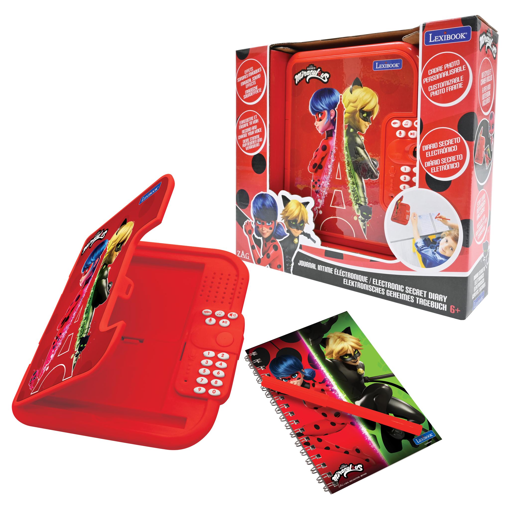 Miraculous Secret Safe Electronic Notebook - Ladybug and Cat Noir - Image 4