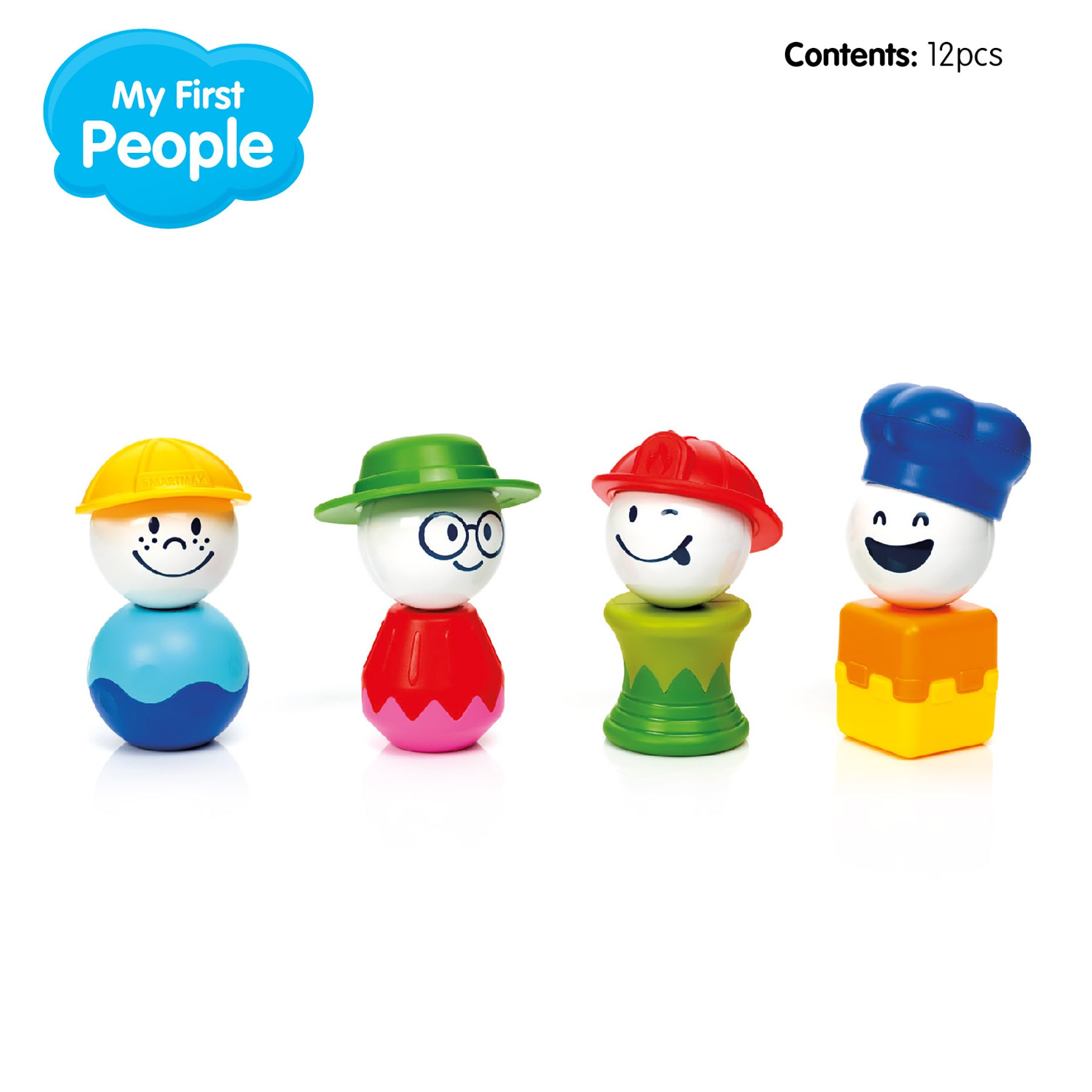 SmartMax My First People - Magnetic Creative Playset - Image 4