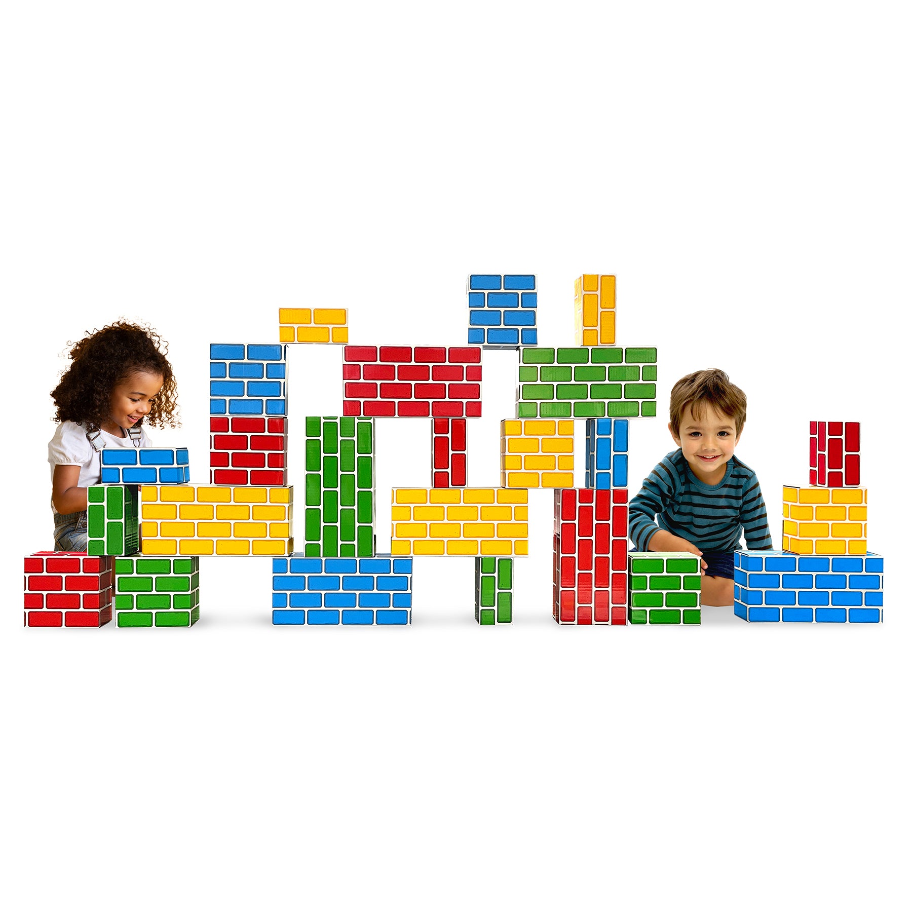 Teacher Created Resources Easy-Stack Cardboard Blocks - 24 Piece Set - Image 3