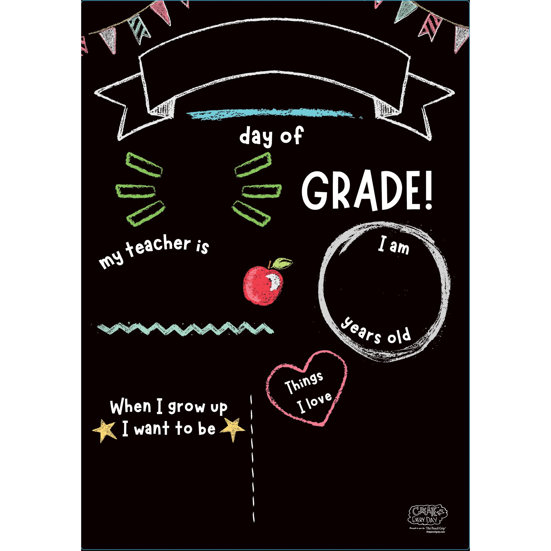 The Pencil Grip? Activity Playmat - School Milestones - Pack of 6 - Image 2