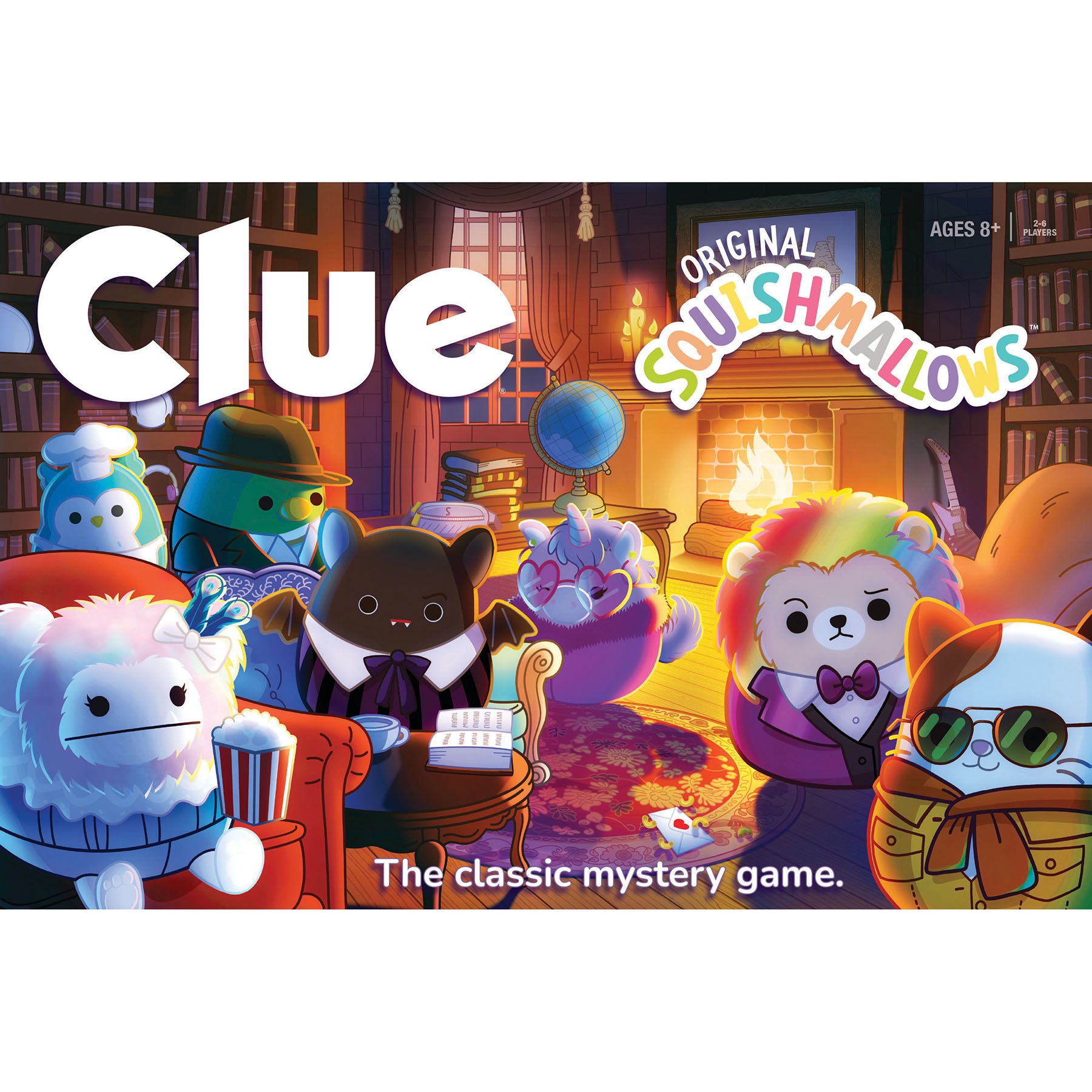 Squishmallows CLUE? Mystery Board Game by USAopoly - Image 4