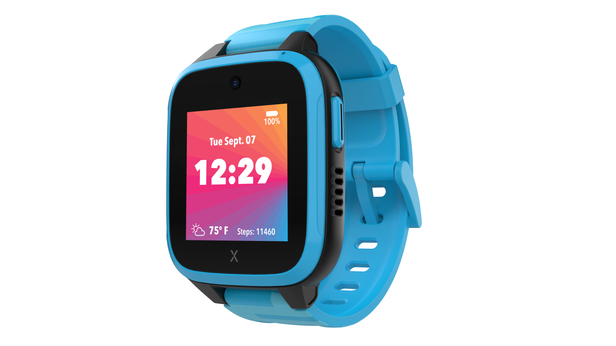 XGO3 Jungle Edition Blue Smart Watch with Phone & GPS - Image 5