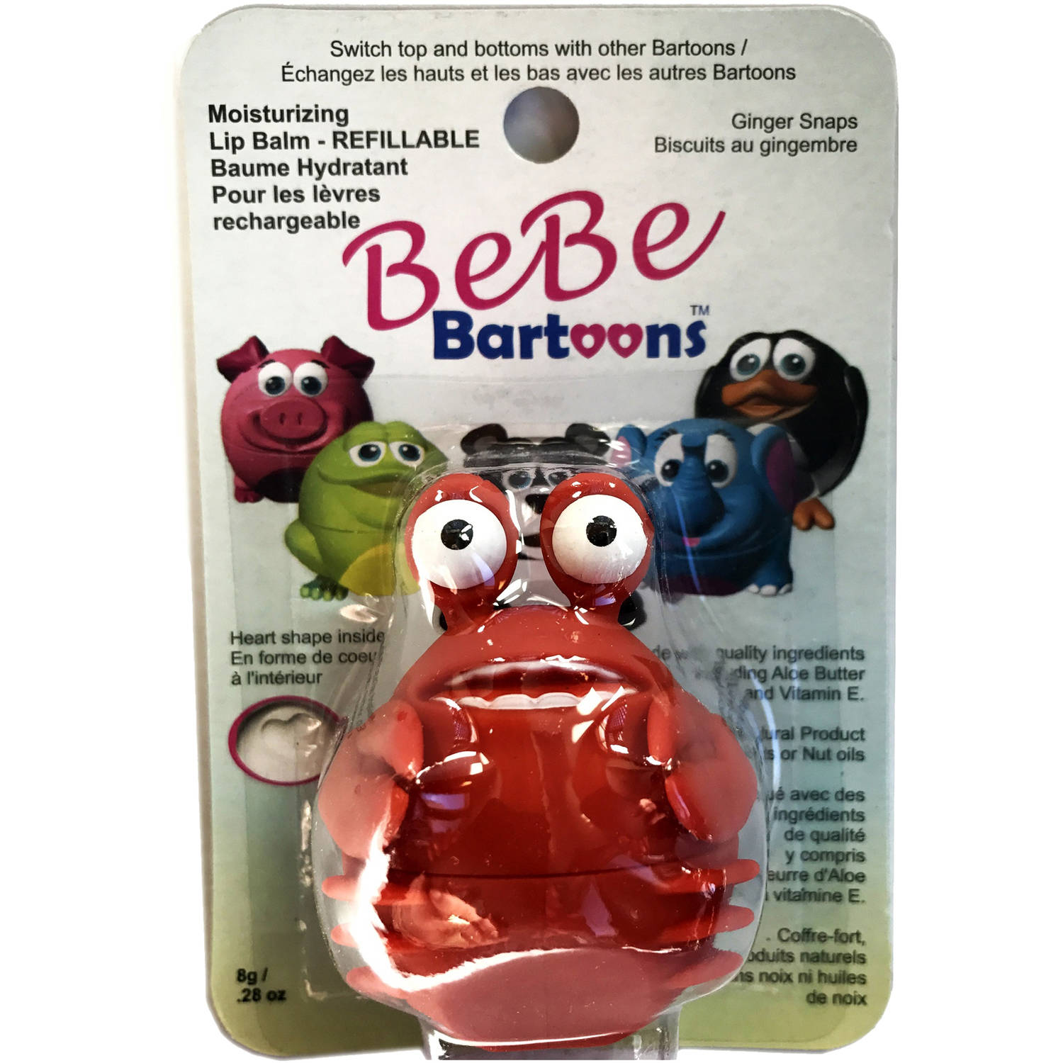 Bebe Bartoons Lobster & Ginger Snaps Lip Balm - Image 2