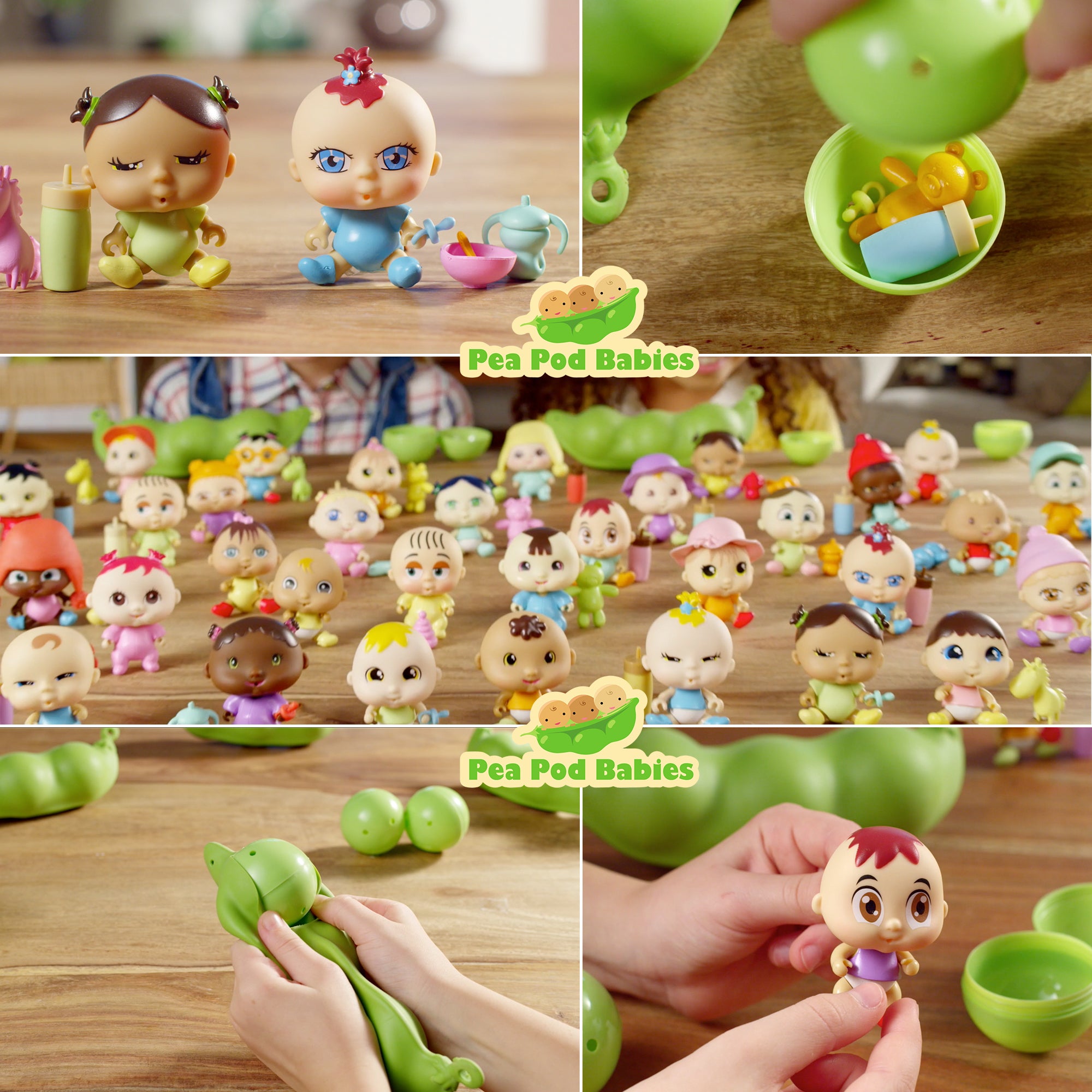 Pea Pod Babies Beach Party Set ?C 26pc Mini Doll Extravaganza - Image 5