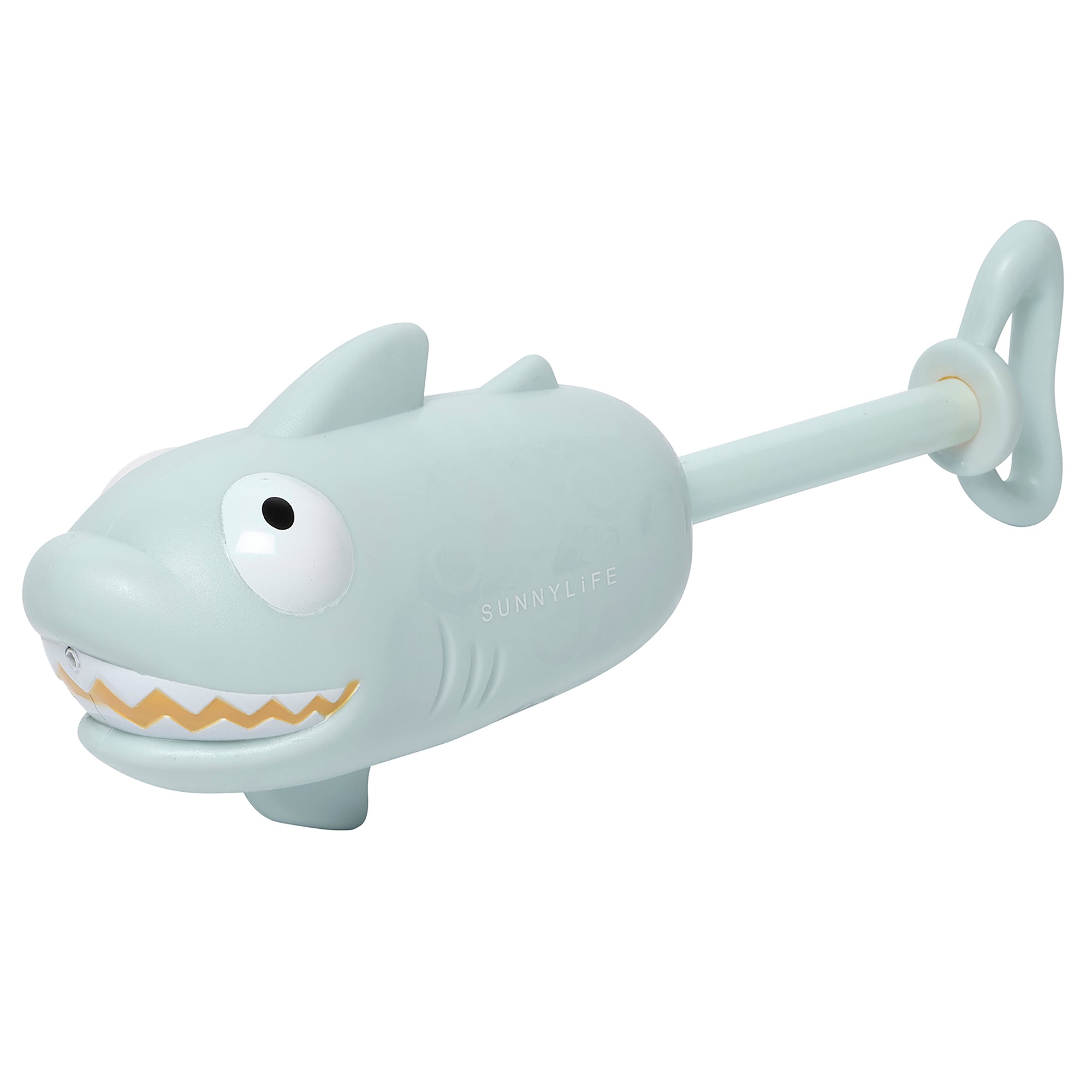Sunnylife Shark Pastel Blue Animal Soaker - Kid's Water Squirter Pool Toy - Image 2