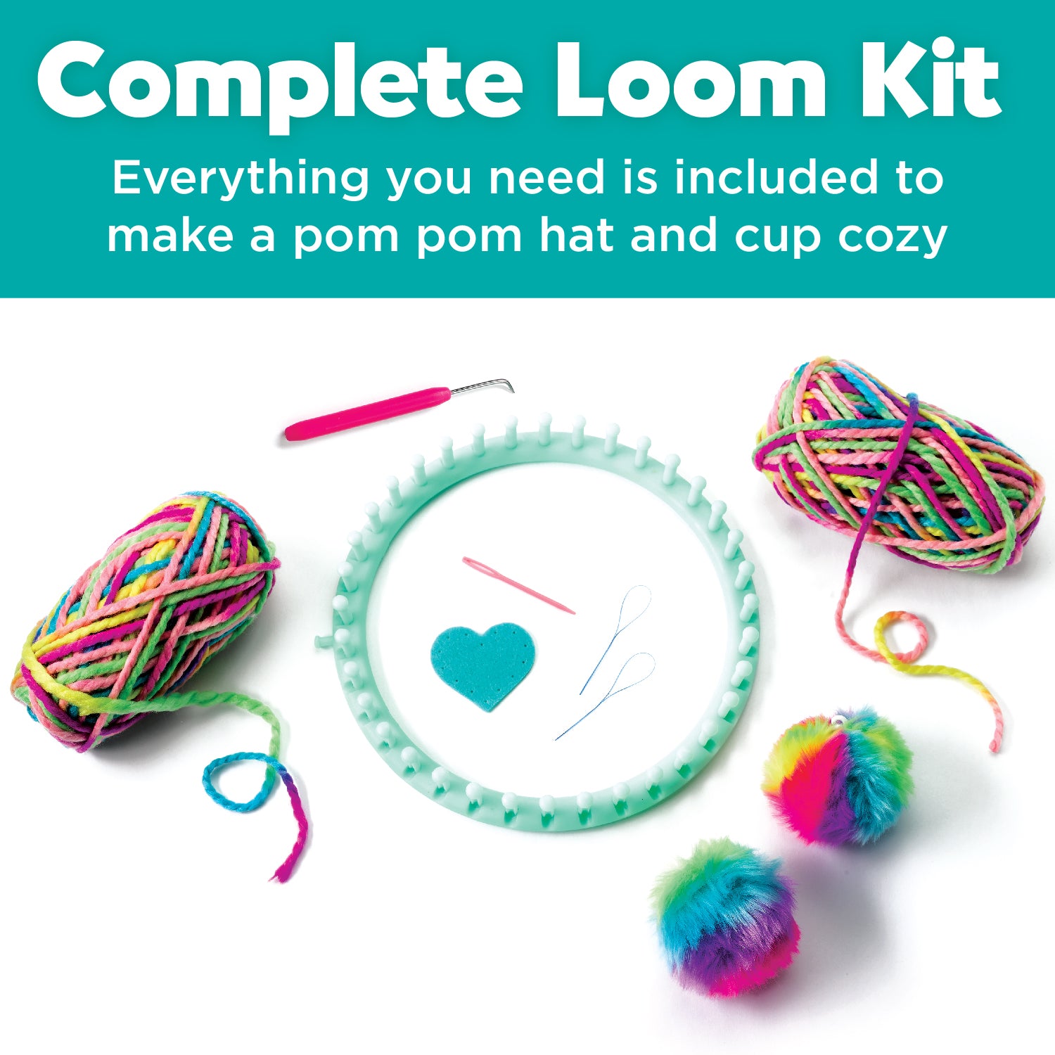 Creativity for Kids Quick Knit Loom - Beginner's Knitting Kit - Image 3