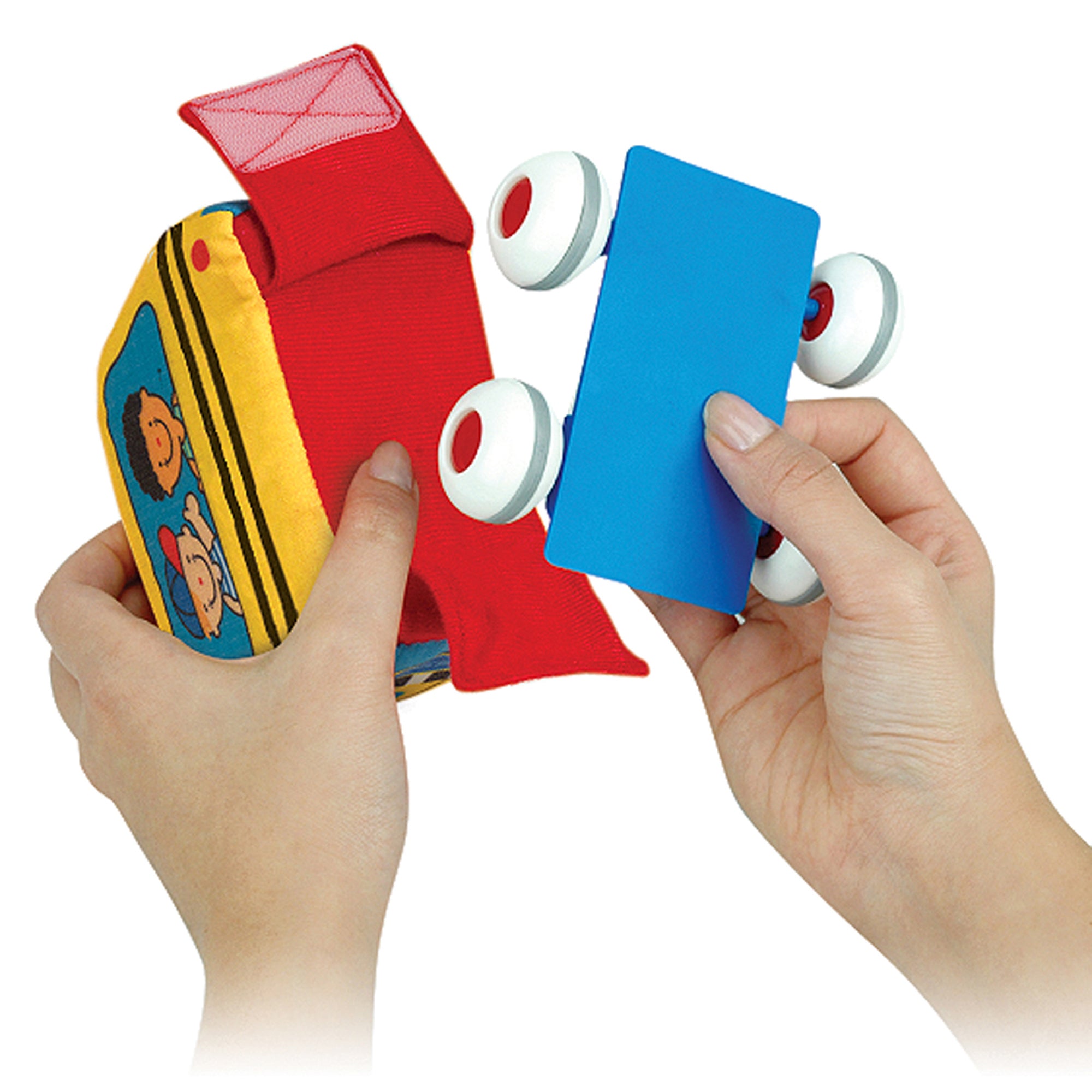 Melissa & Doug K's Kids Pull-Back Vehicle Set ???? Soft Baby Toy - Image 3