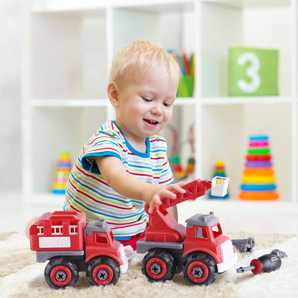 iPlay, iLearn Fire Rescue Series Diecast Fire Truck - Image 2