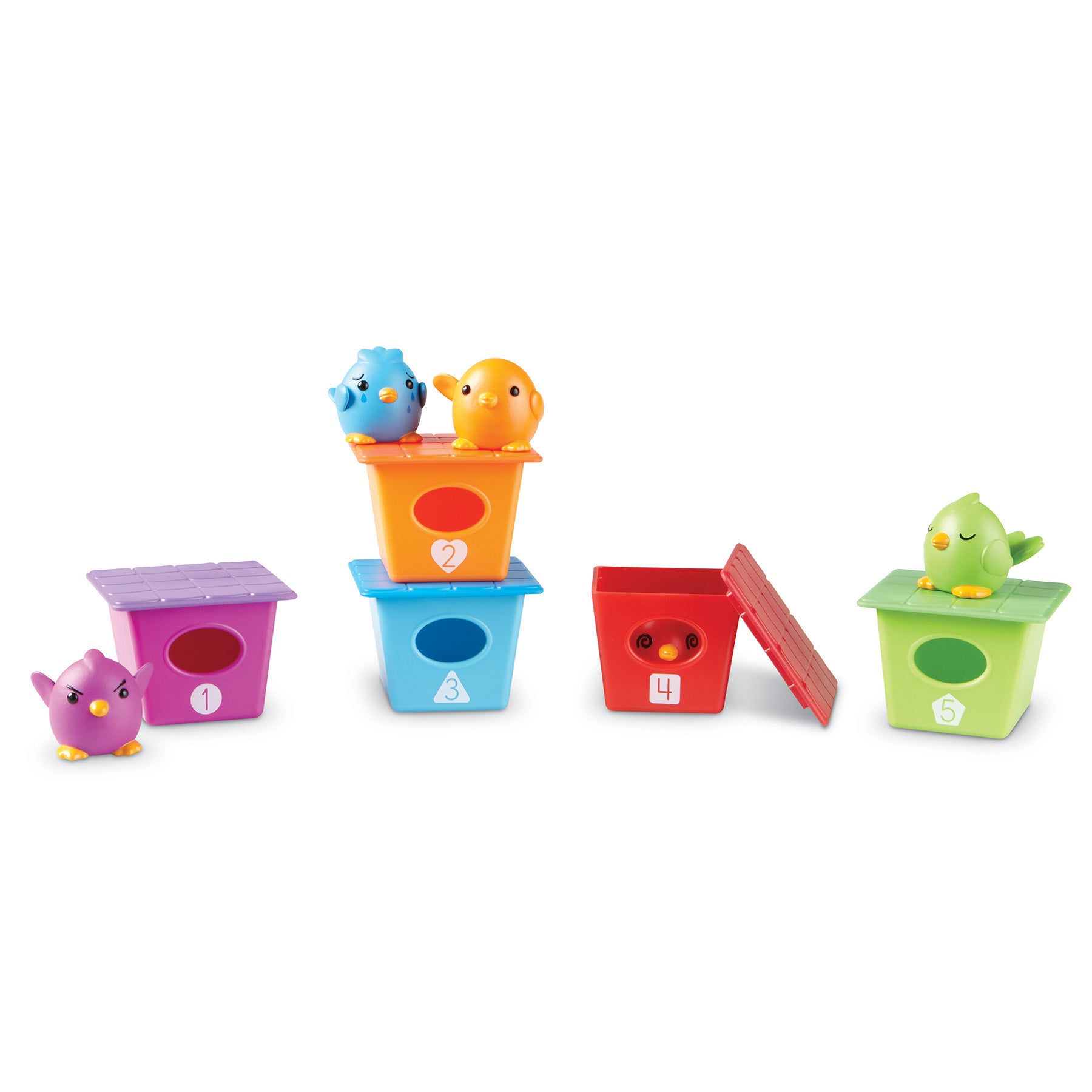 Learning Resources Peek-a-Bird Learning Buddies - Interactive Educational Toy - Image 5