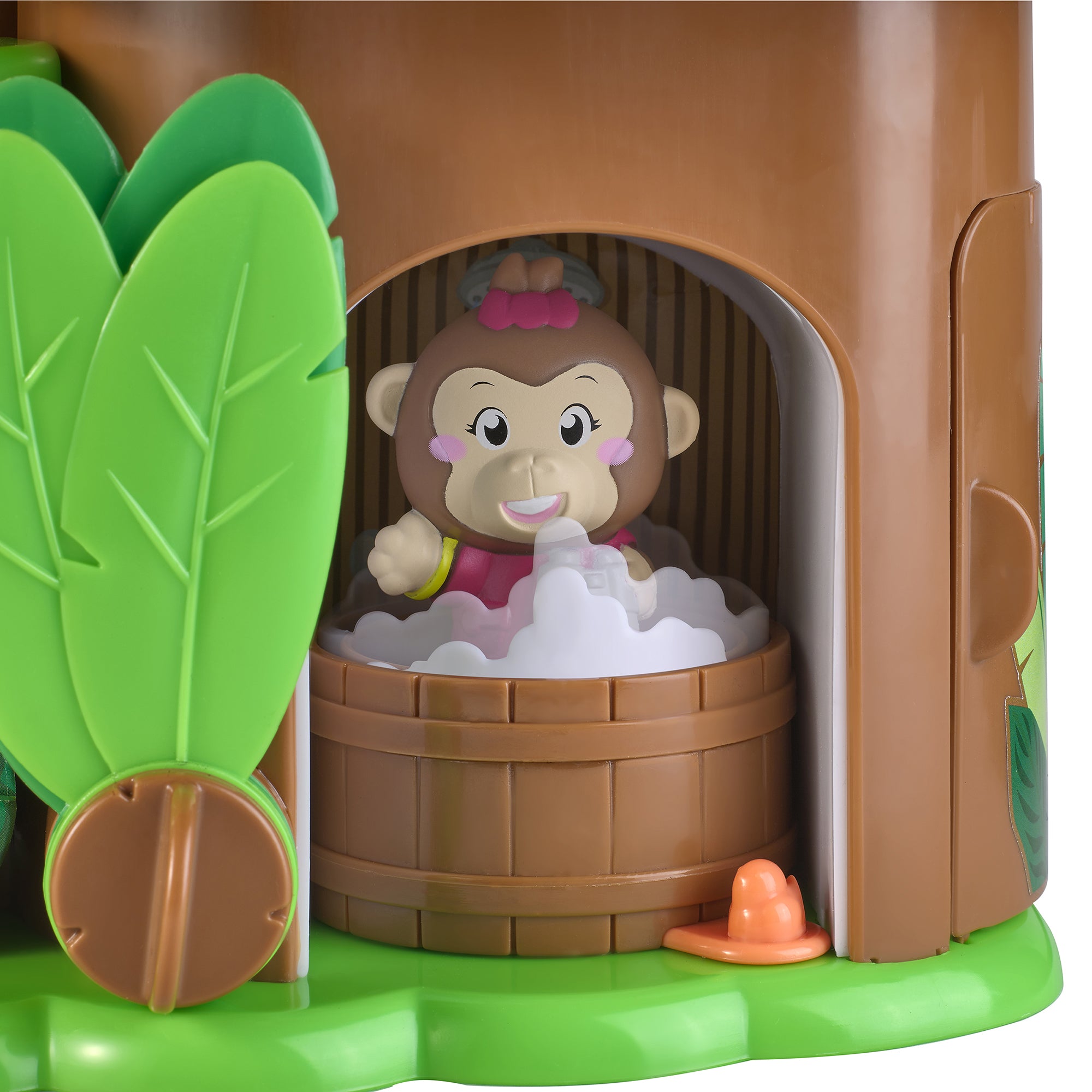 Timber Tots Tropical House Playset with Exclusive Monkey Character - Image 5