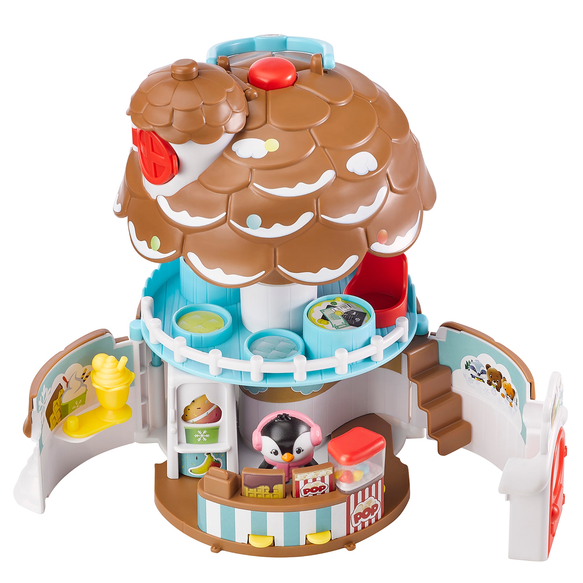 Timber Tots Pine Cone Snack Bar Interactive Playset - Image 3