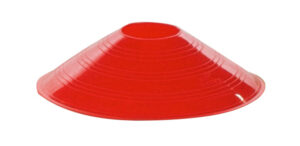 360 Athletics Rainbow Saucer Cone Marker 7" Set for Training