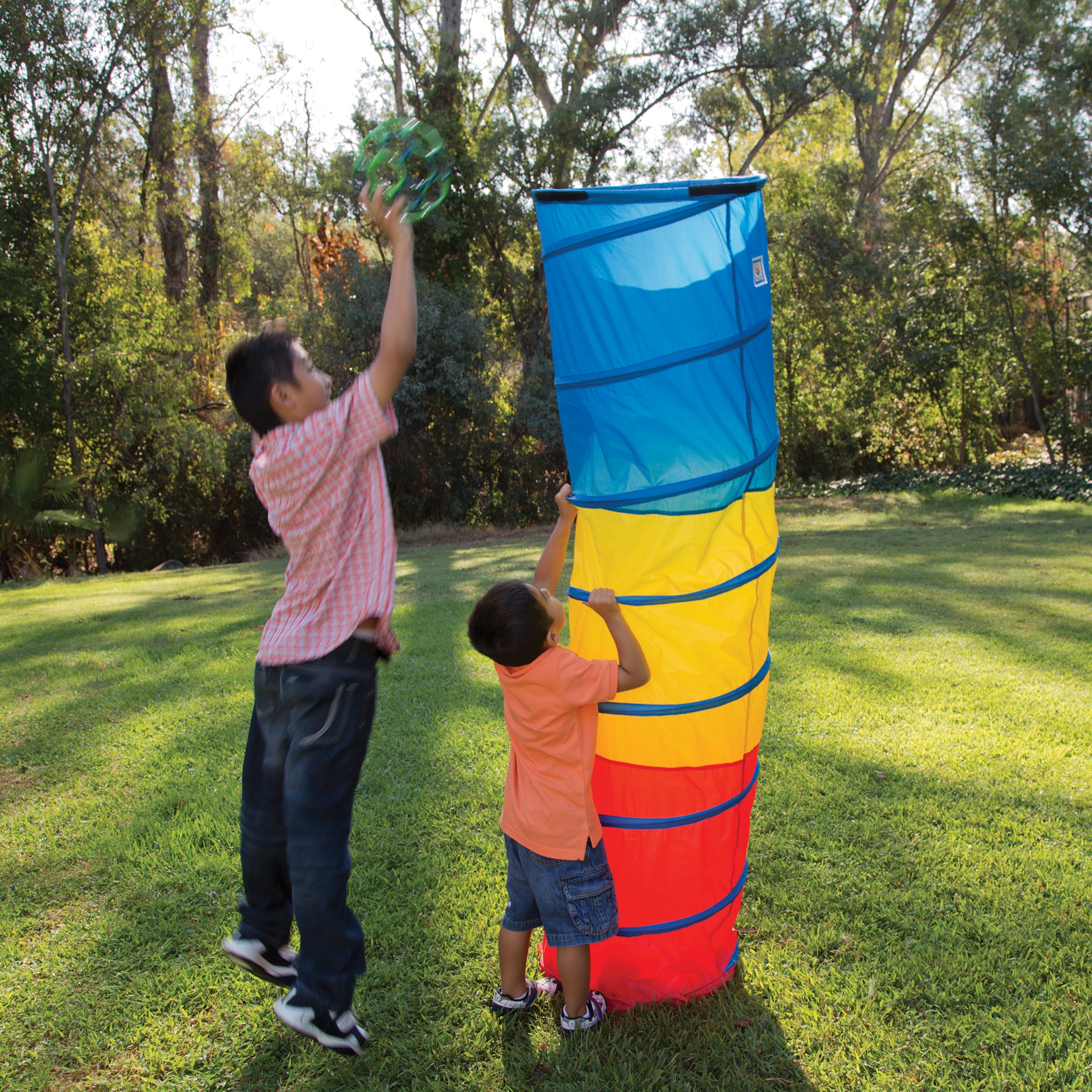 Pacific Play Tents Find Me Multi-Color Play Tunnel - 6' x 19" - Image 3
