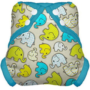 Tidy Tots Elephants Snap Cover ?C Leak-Free Design