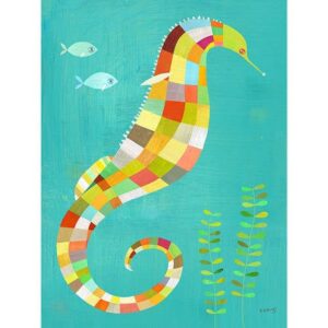 Oopsy Daisys Underwater Submarine Canvas Wall Art, 24x18