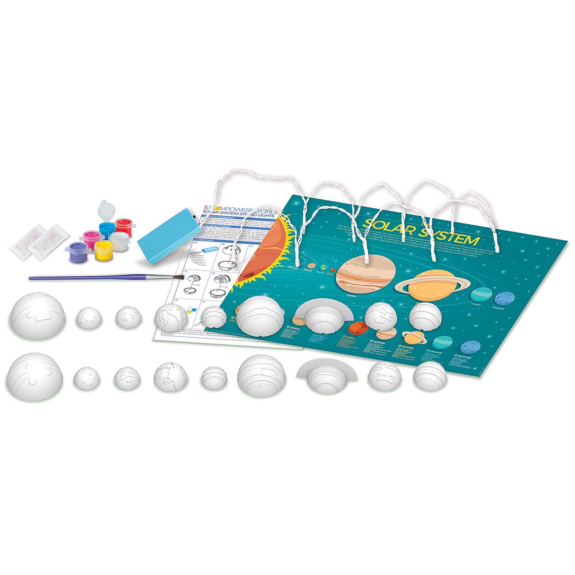 STEAM Powered Kids: Solar System String Lights Kit - Image 4