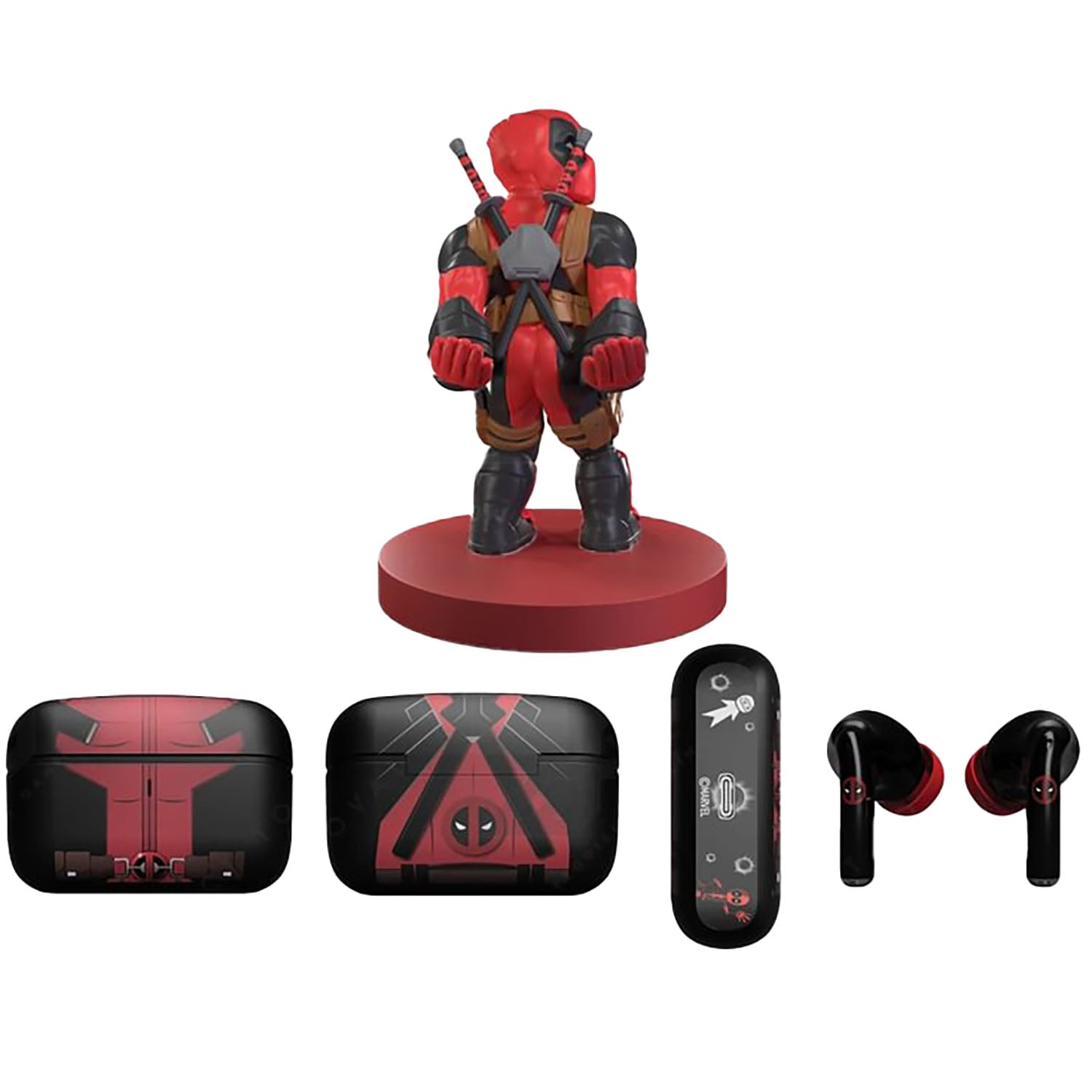 Exquisite Gaming Deadpool Pro Buds & Holdems - Marvel Bluetooth Earbuds - Image 5