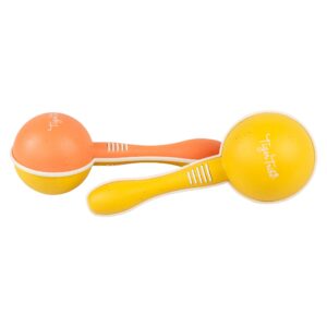 Tiger Eco-Friendly Toddler Maracas, 2 Piece Set