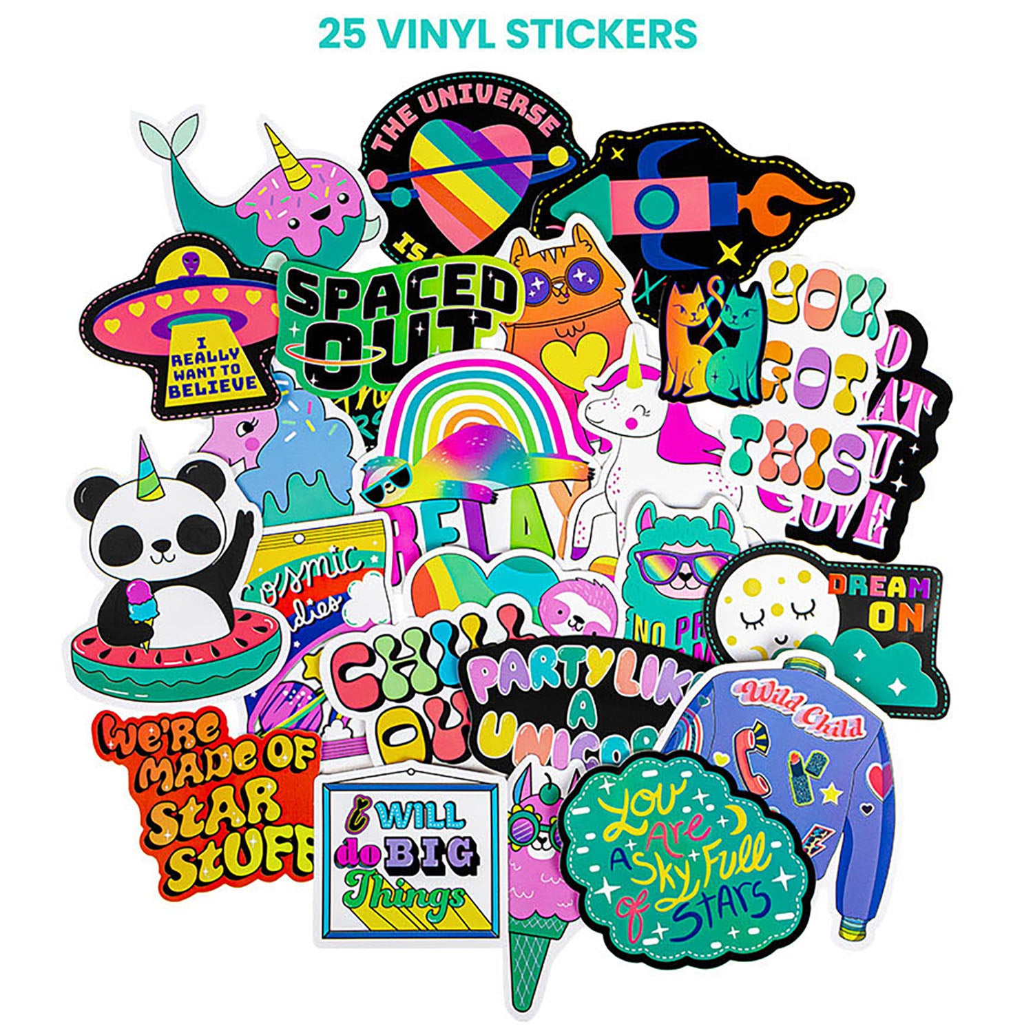 Mega Sticker Collection 5000+ Spectacular Variety Pack with 3D, Glow & Holographic Designs - Image 5