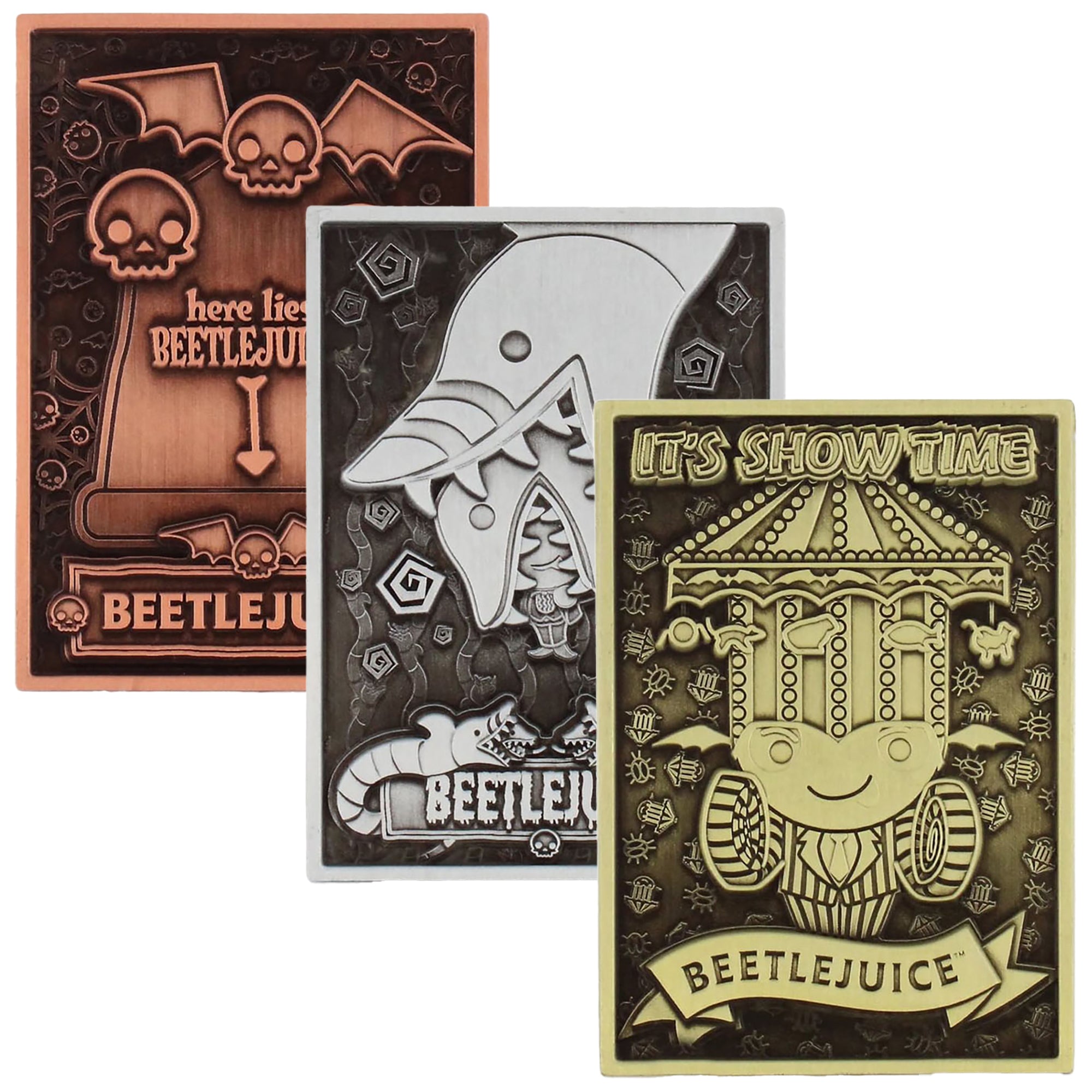 Exquisite Gaming Beetlejuice Digiplate Starter Pack with 3 Metal Cards Phone Stand - Image 3