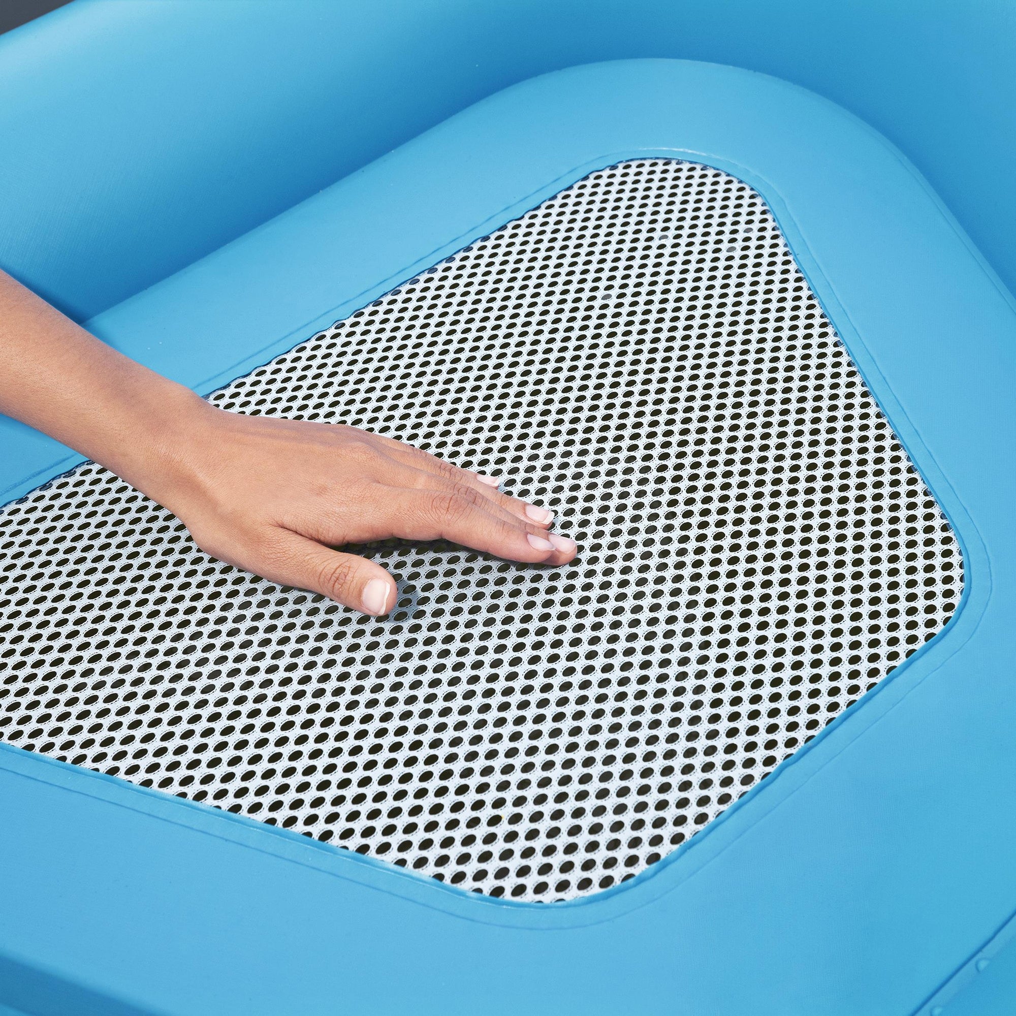 Hydro Force Day Drifter Island - 5 Person XL Water Float with Mesh Seats and Cup Holders - Image 4
