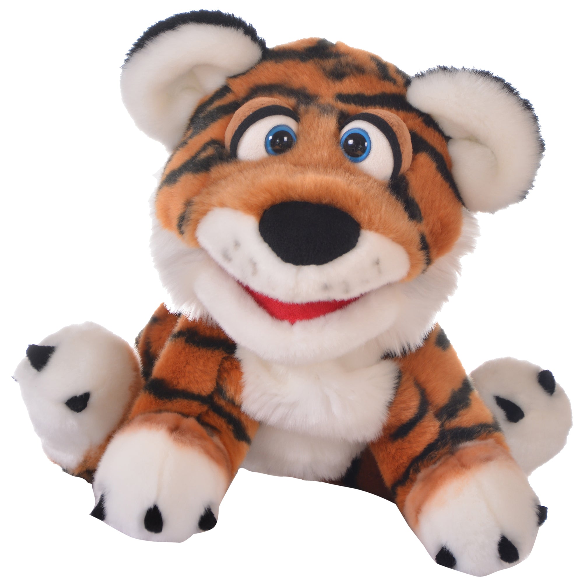 Living Puppets Rollo Tiger Cub Hand Puppet ?C Soft Interactive Toy