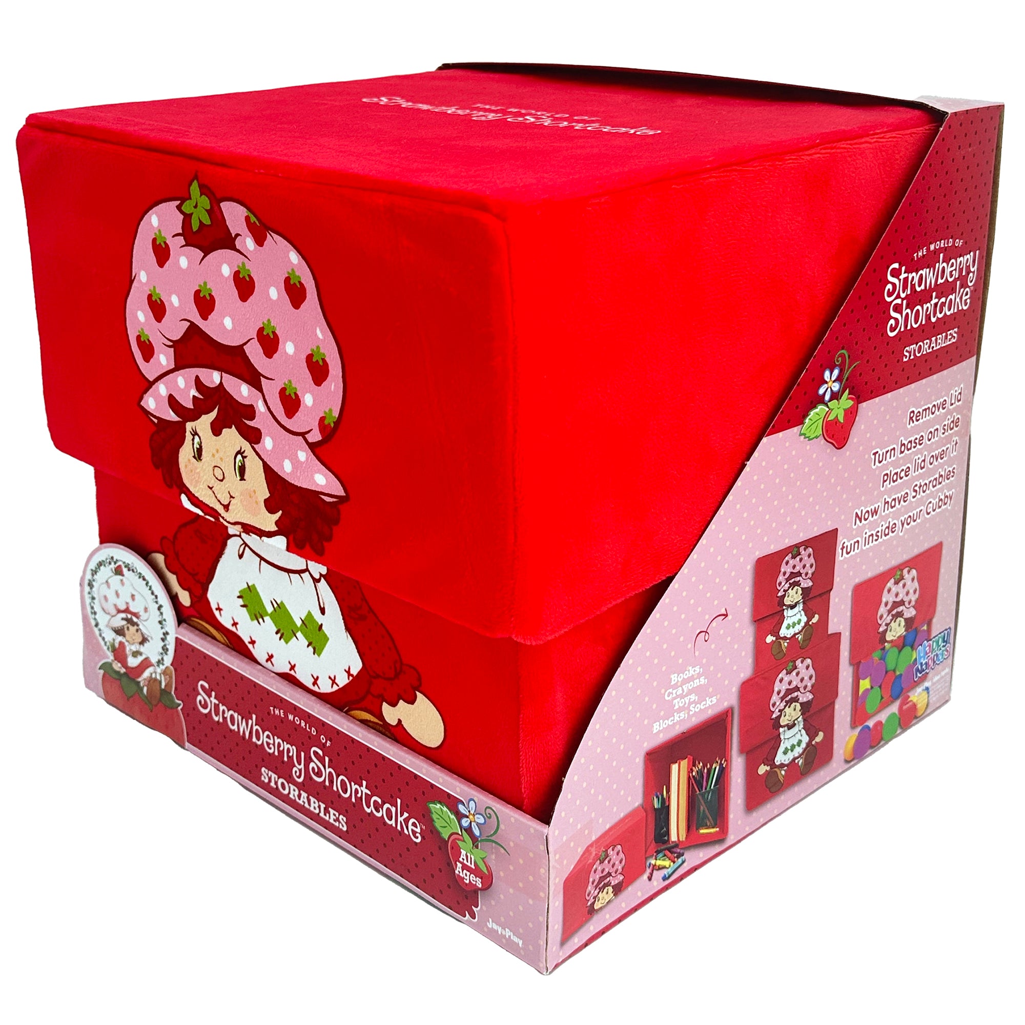 Strawberry Shortcake Storable 12" - Licensed Character Themed Bin - Image 5