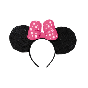 DISNEY MINNIE MOUSE PREMIUM PINK SPARKLE EARS
